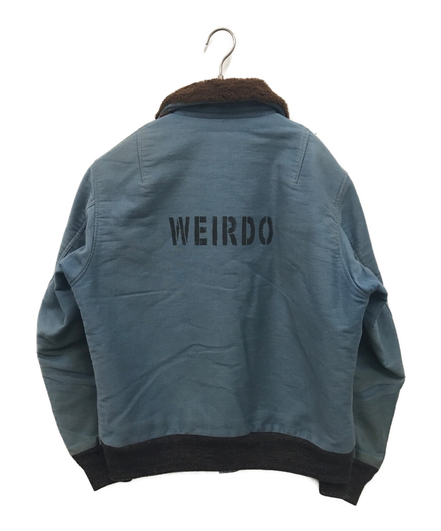 WEIRDO (ウィアード) B15ジャケット ブルー サイズ:34-42