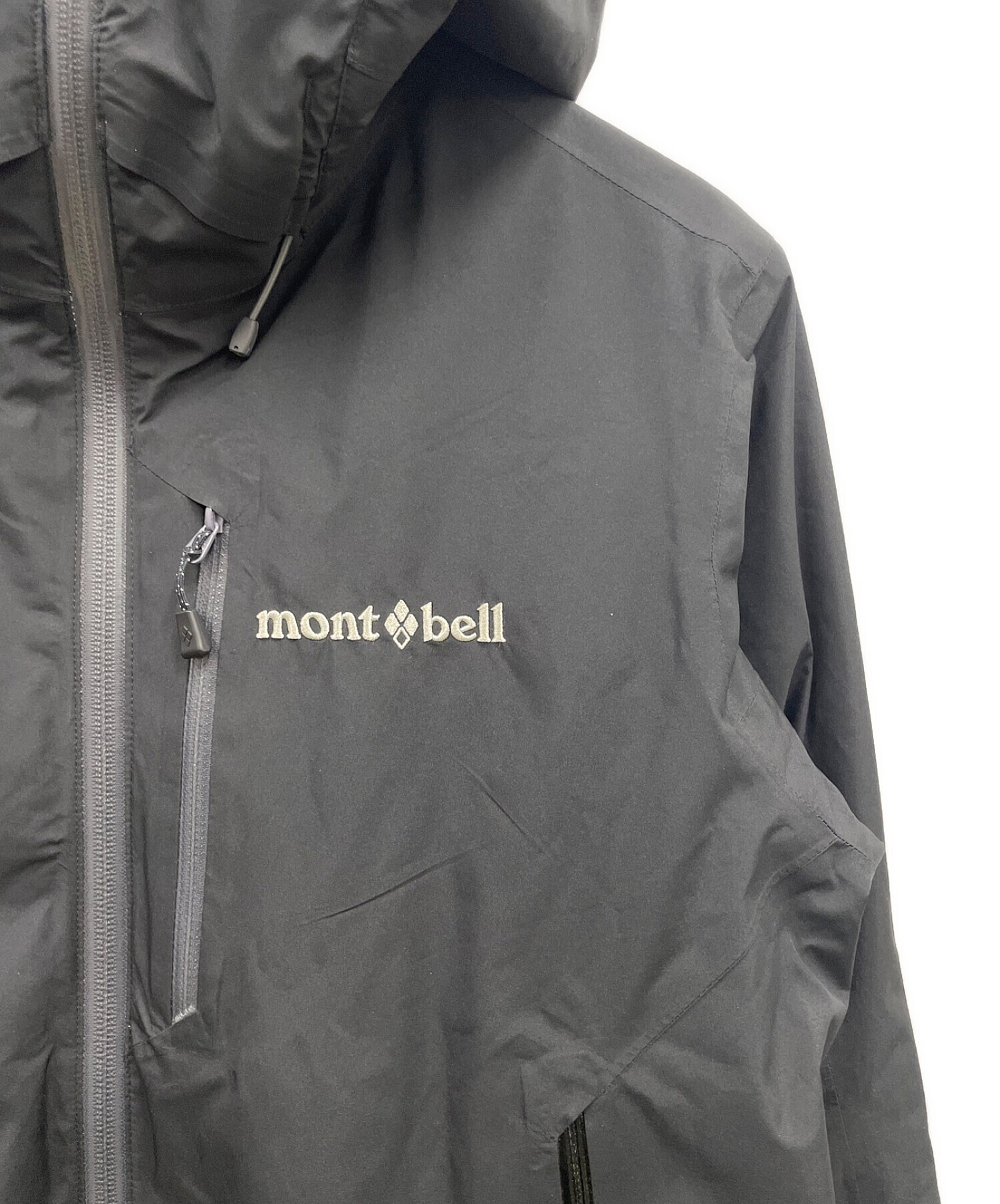 mont-bell (モンベル) パウダーグライド パーカ ブラック サイズ:S