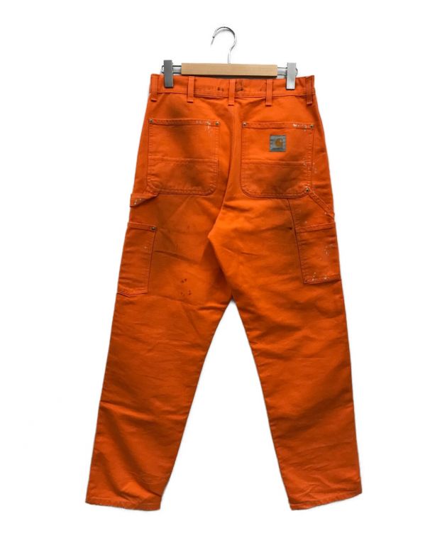 中古・古着通販】HERON PRESTON (ヘロンプレストン) CarHartt (カーハート) ユーズド加工ワークパンツ オレンジ  サイズ:30｜ブランド・古着通販 トレファク公式【TREFAC FASHION】スマホサイト