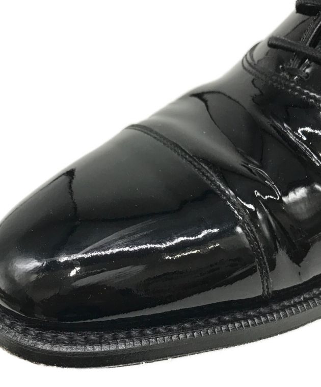 SHIPS (シップス) mastercraftcd footwear (マスタークラフテッドフットウェア) エナメルレースアップシューズ ブラック  サイズ:6 1/2