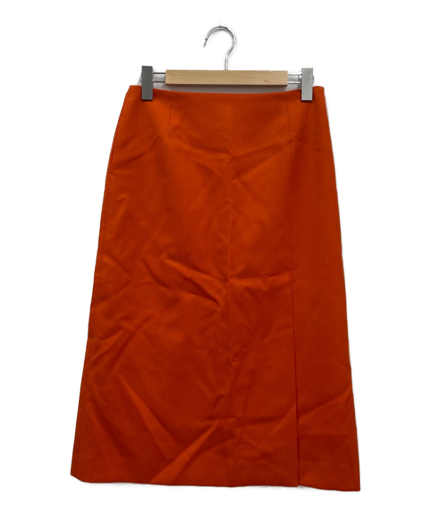 CYCLAS (シクラス) サイドスリットスカート オレンジ サイズ:38