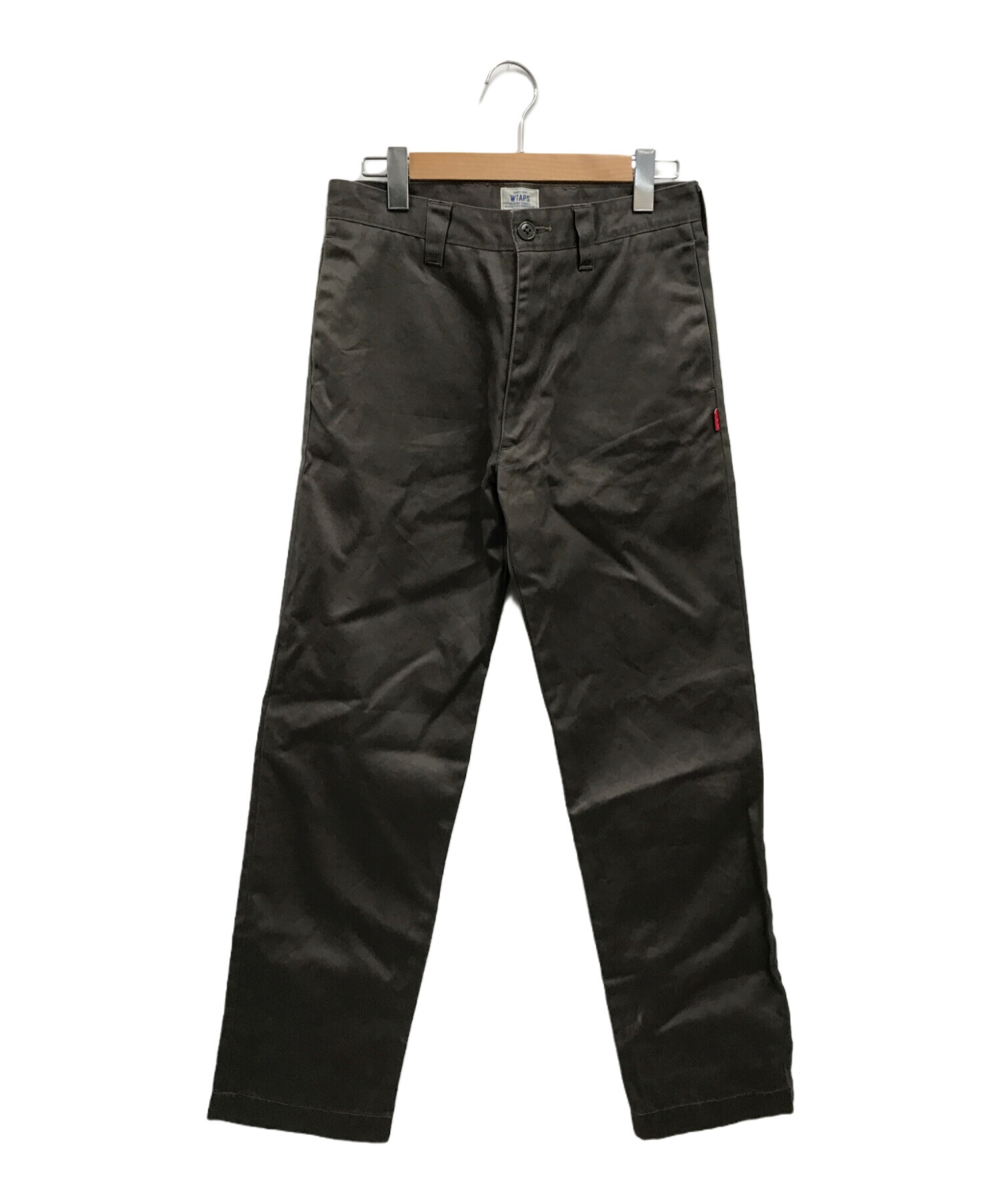 中古・古着通販】WTAPS (ダブルタップス) KHAKI TIGHT TROUSERS/122LTDT-PTM06 グレー サイズ:S｜ブランド・古着通販  トレファク公式【TREFAC FASHION】スマホサイト