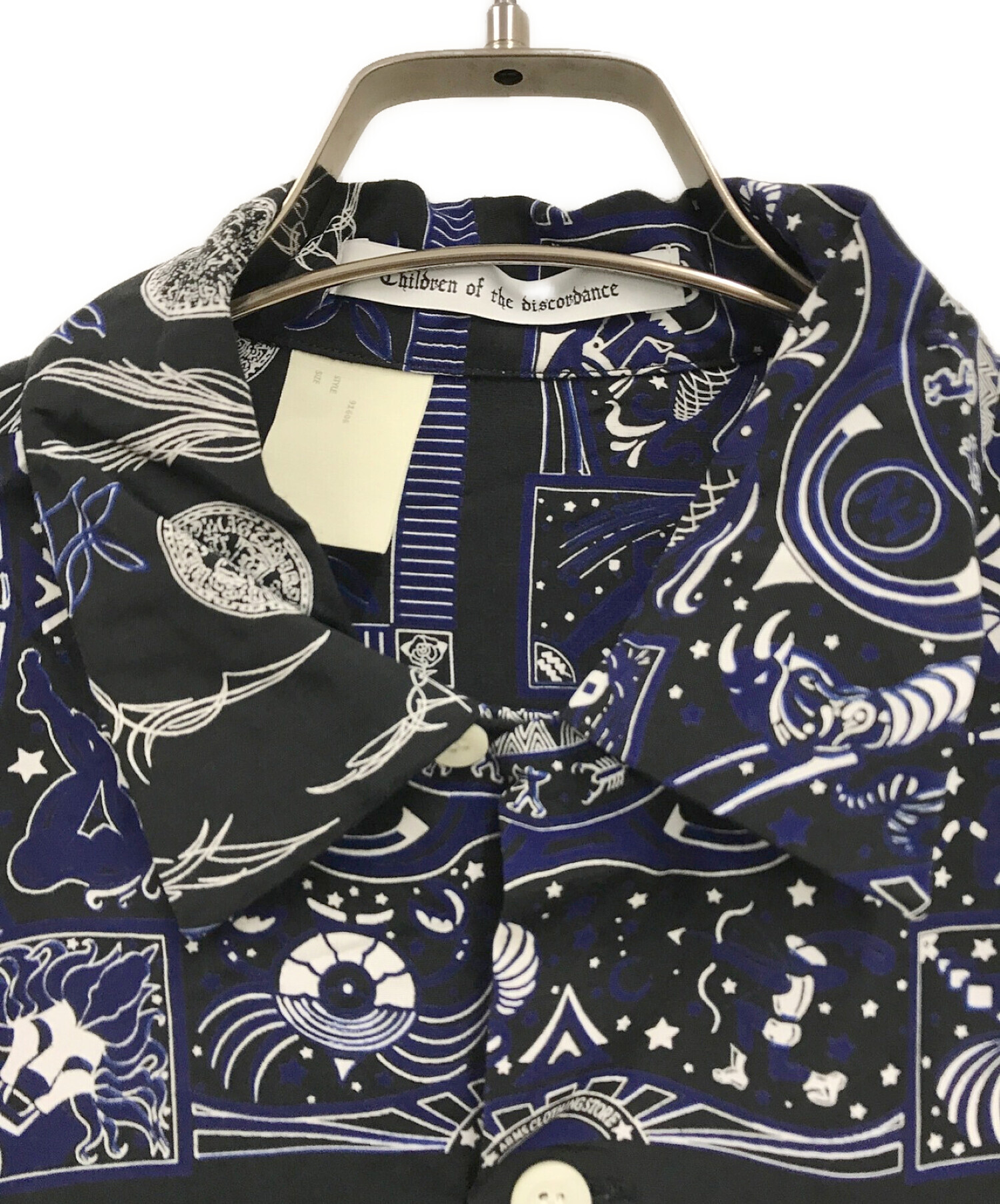 中古・古着通販】Children of the Discordance (チルドレン オブ ザ ディスコーダンス) N.HOOLYWOOD (エヌ  ハリウッド) pieces Hawaiian Shirt/9211-SH18-046 ブルー サイズ:38｜ブランド・古着通販  トレファク公式【TREFAC FASHION】スマホサイト