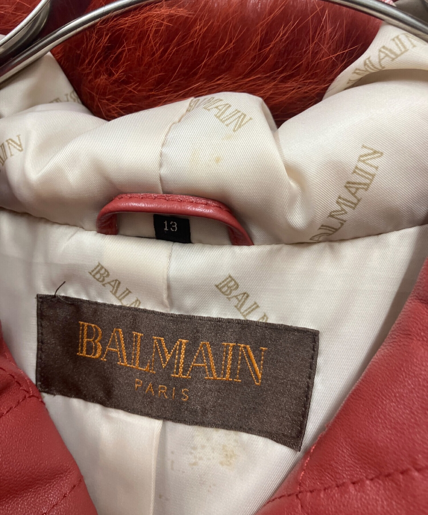 最高級】BALMAIN Paris ショルダーバッグ ブラック ヴィンテージ