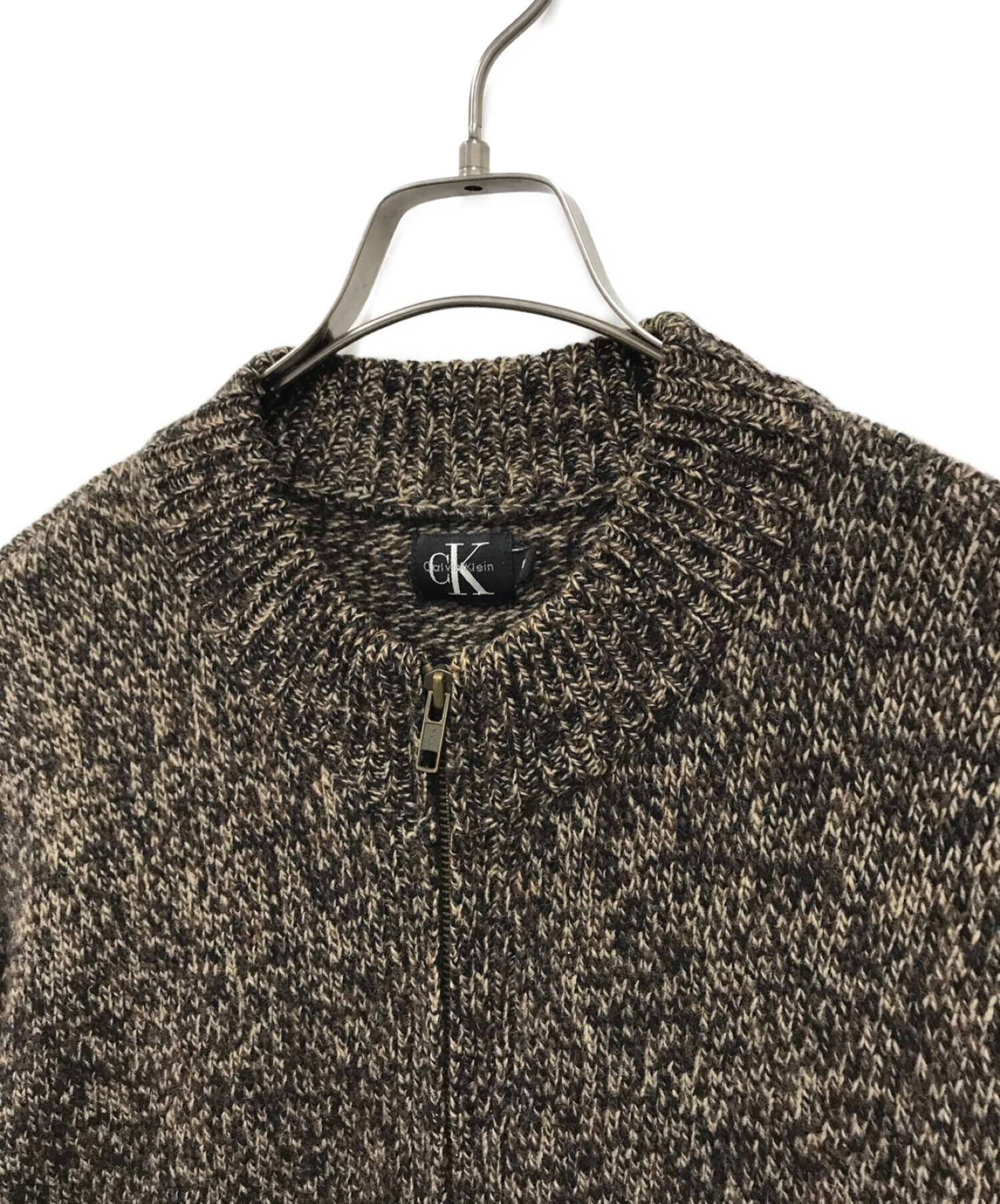 中古・古着通販】Calvin Klein (カルバンクライン) ドライバーズニット