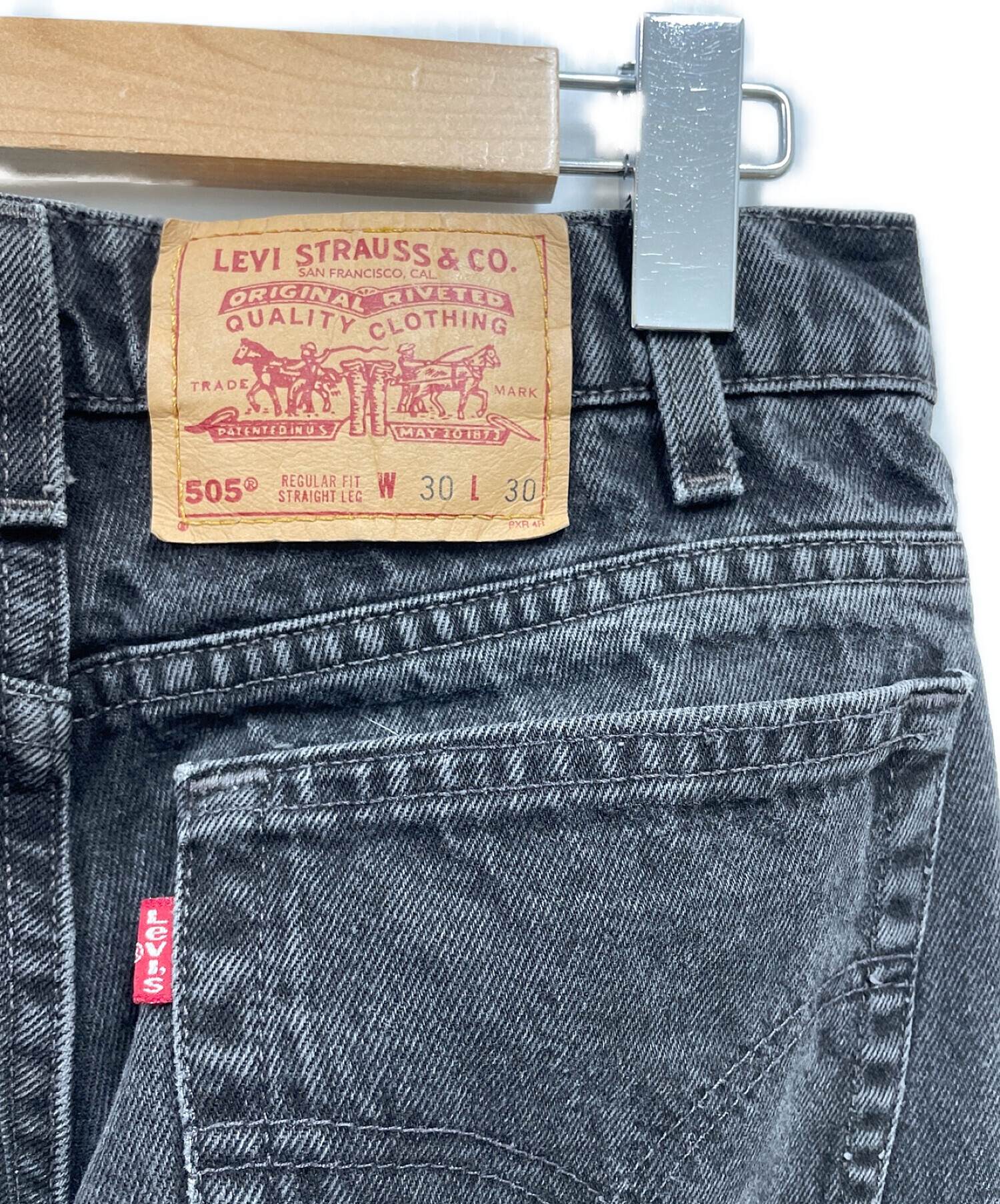 中古・古着通販】LEVI'S (リーバイス) デニムパンツ/ ボタン裏553/96年