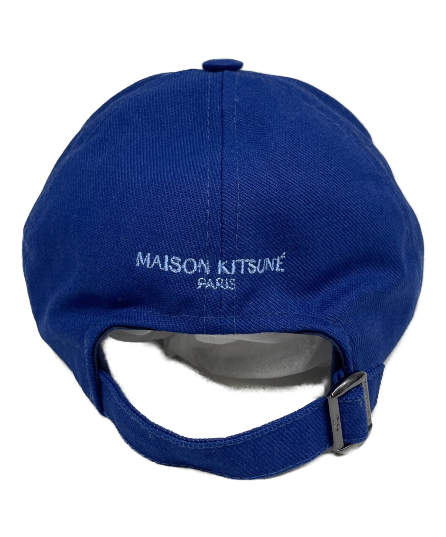 MAISON KITSUNE (メゾンキツネ) ロゴキャップ ブルー