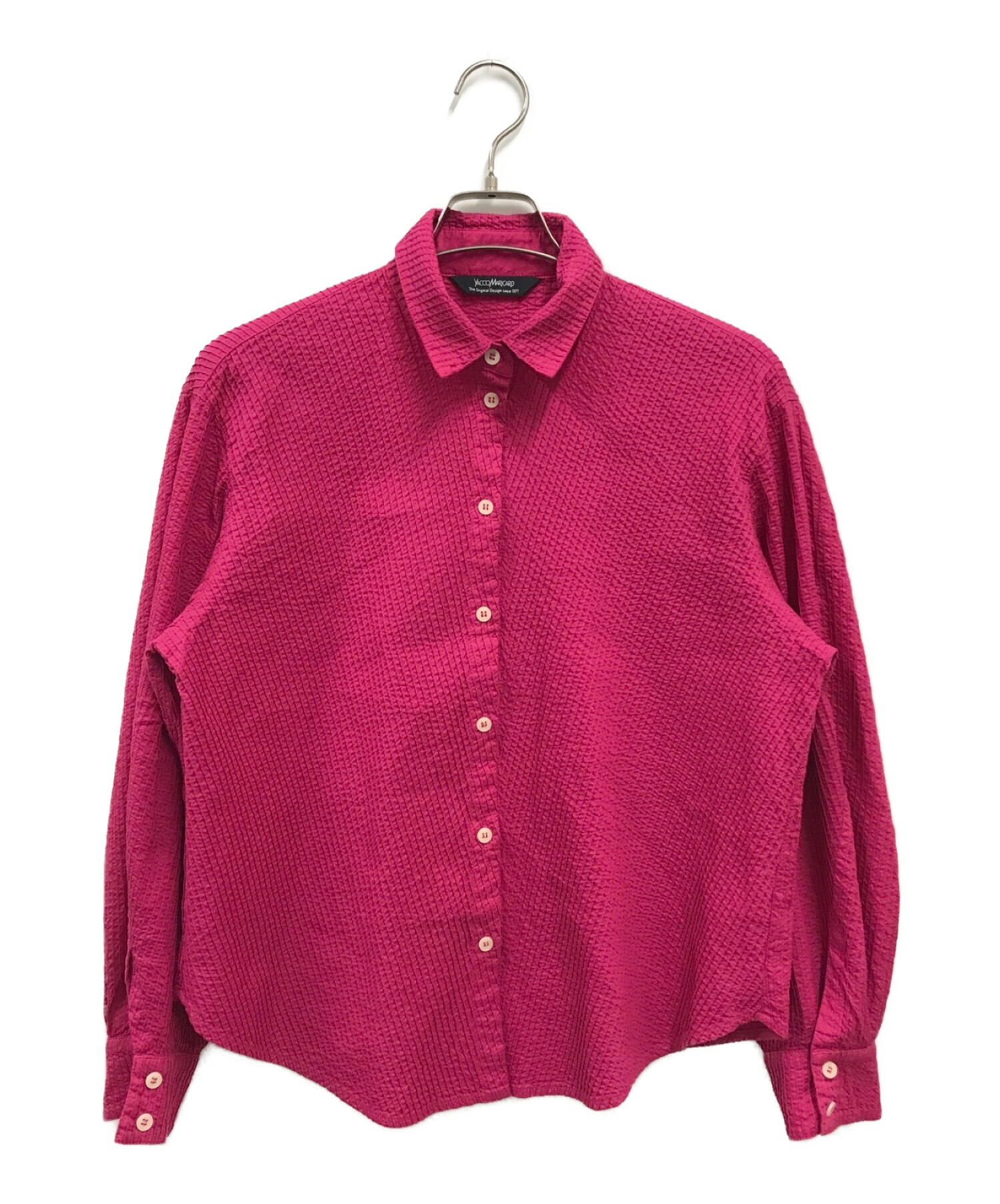 YACCO MARICARD (ヤッコマリカルド) ストレッチワイドシャツ/ワイドシャツ/1023397-21 ピンク サイズ:1