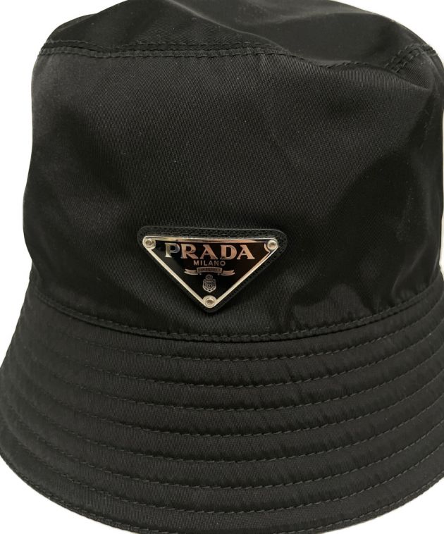 PRADA (プラダ) バケットハット ブラック