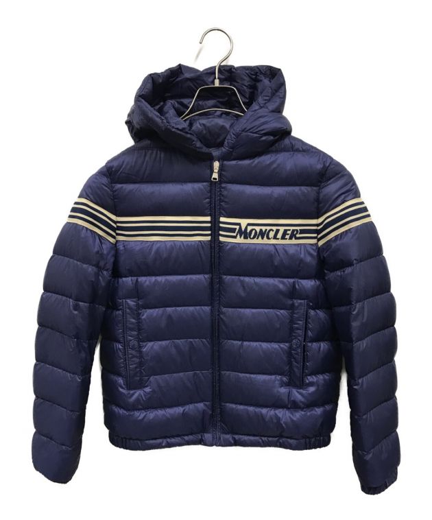 中古・古着通販】MONCLER (モンクレール) Renald Moncler quilted nylon down jacket with zip/ ダウンジャケット/F19541A12020 ネイビー サイズ:12A｜ブランド・古着通販 トレファク公式【TREFAC FASHION】スマホサイト