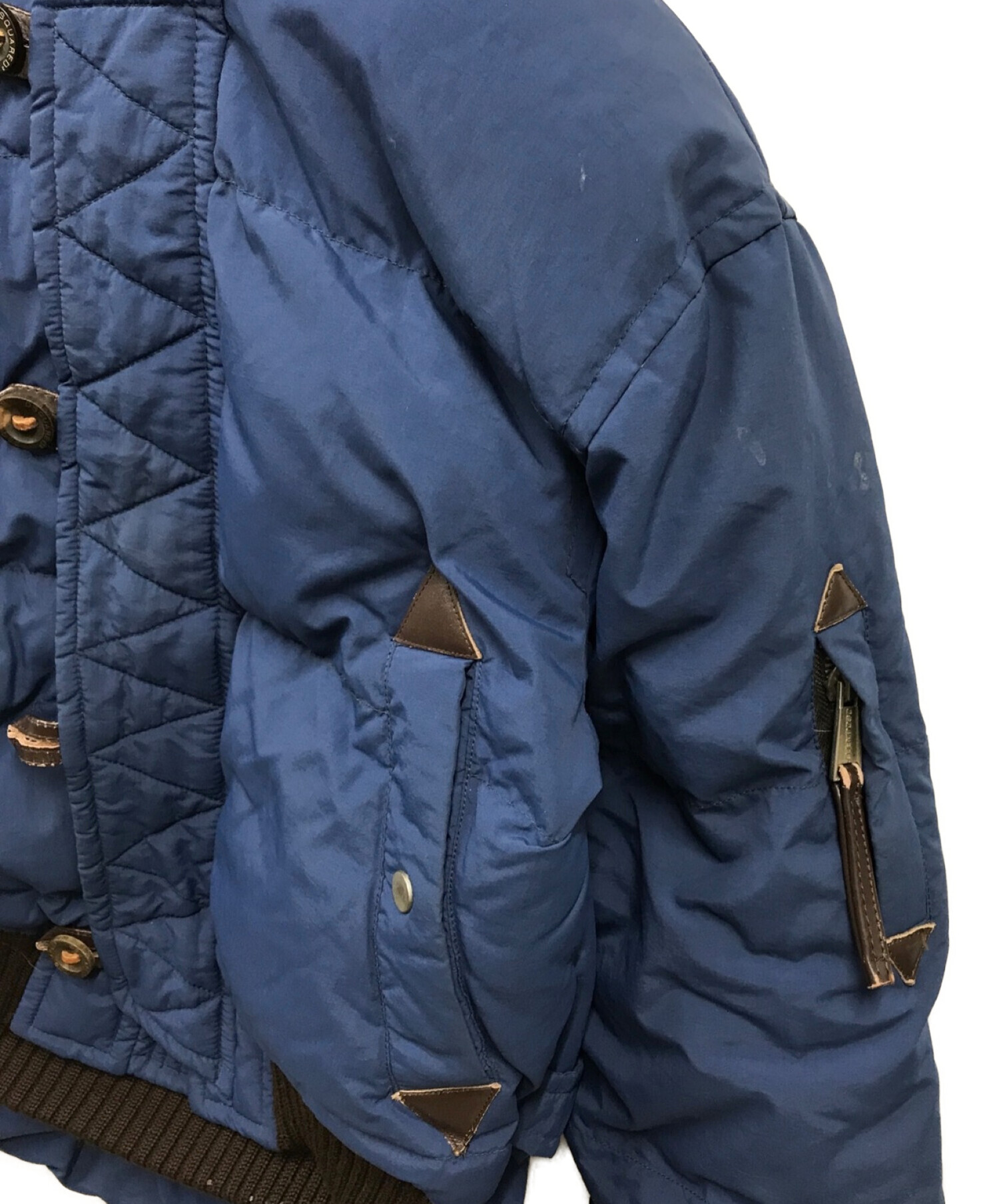 DSQUARED2 (ディースクエアード) ダウンジャケット ブルー サイズ:52