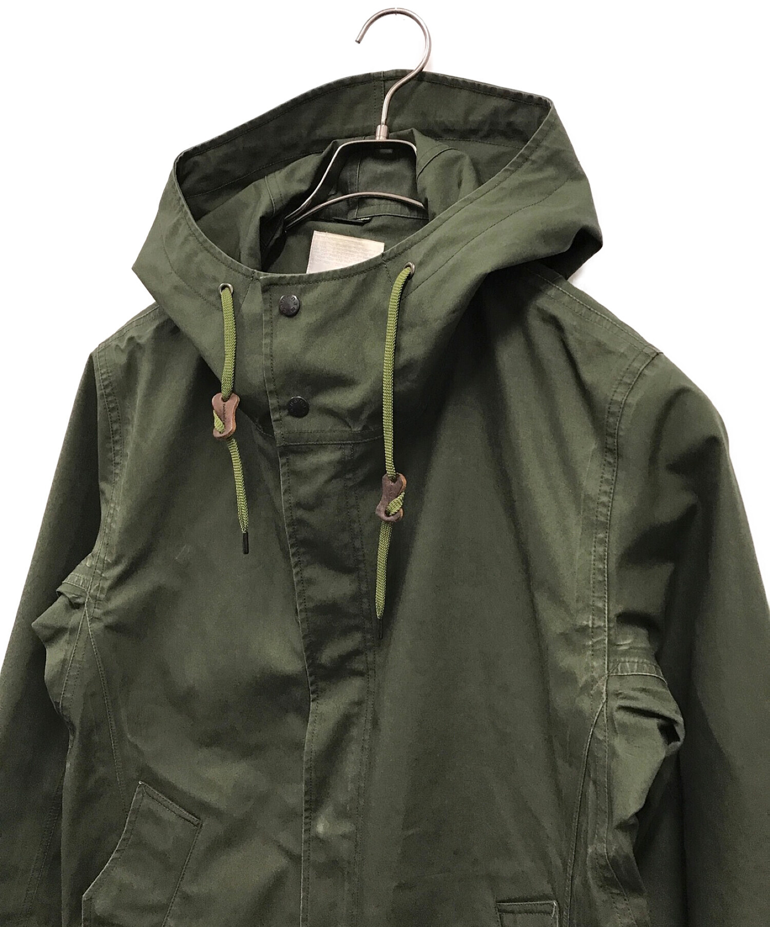 中古・古着通販】nanamica (ナナミカ) ゴアテックスシェルコート／GORE-TEX Shell Coat オリーブ サイズ:M｜ブランド・古着通販  トレファク公式【TREFAC FASHION】スマホサイト