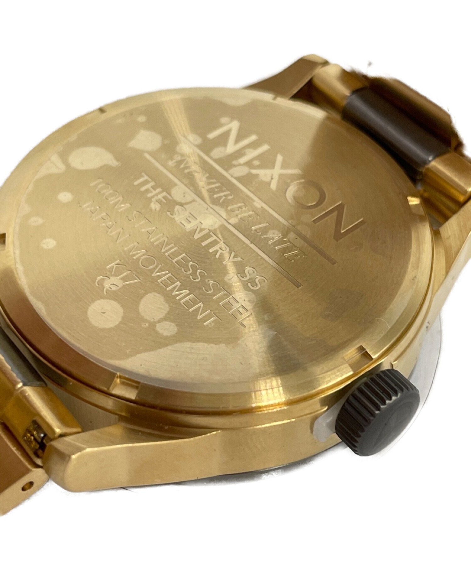 中古・古着通販】NIXON (ニクソン) THE SENTRY SS ゴールド 未使用品