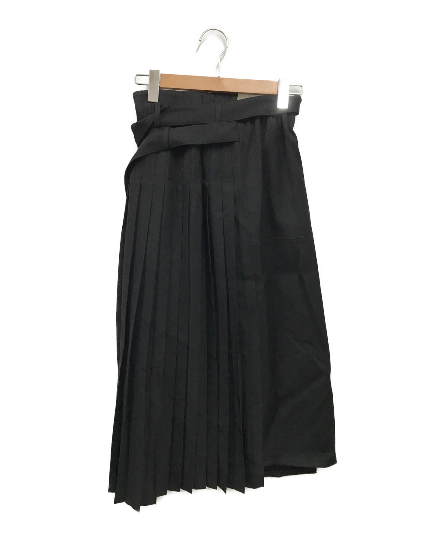 UNITED TOKYO (ユナイテッドトーキョー) ハーフプリーツスカート/142144002 ブラック サイズ:1