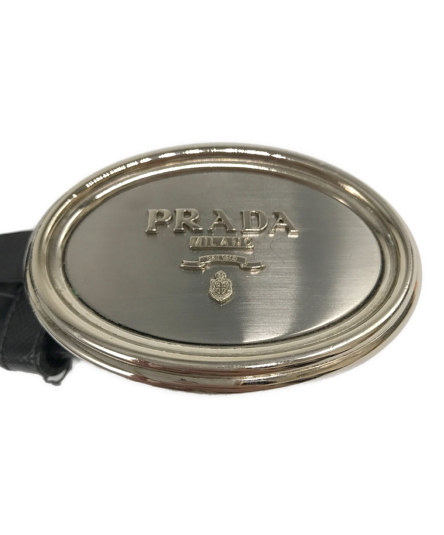 中古・古着通販】PRADA (プラダ) ロゴバックルベルト/4227 サイズ:38