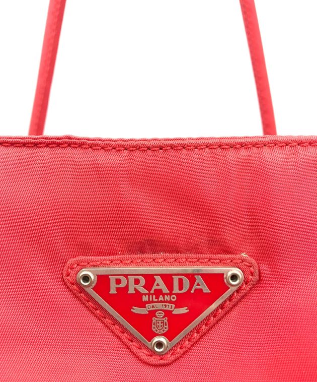 中古・古着通販】PRADA (プラダ) ナイロンバッグ/ROSSO/B3864 レッド