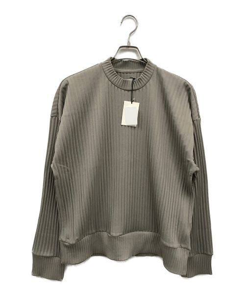 【中古・古着通販】stein (シュタイン) PLEATED KNIT CREW NECK LS/S/ST.243 グレー サイズ:S  未使用品｜ブランド・古着通販 トレファク公式【TREFAC FASHION】スマホサイト