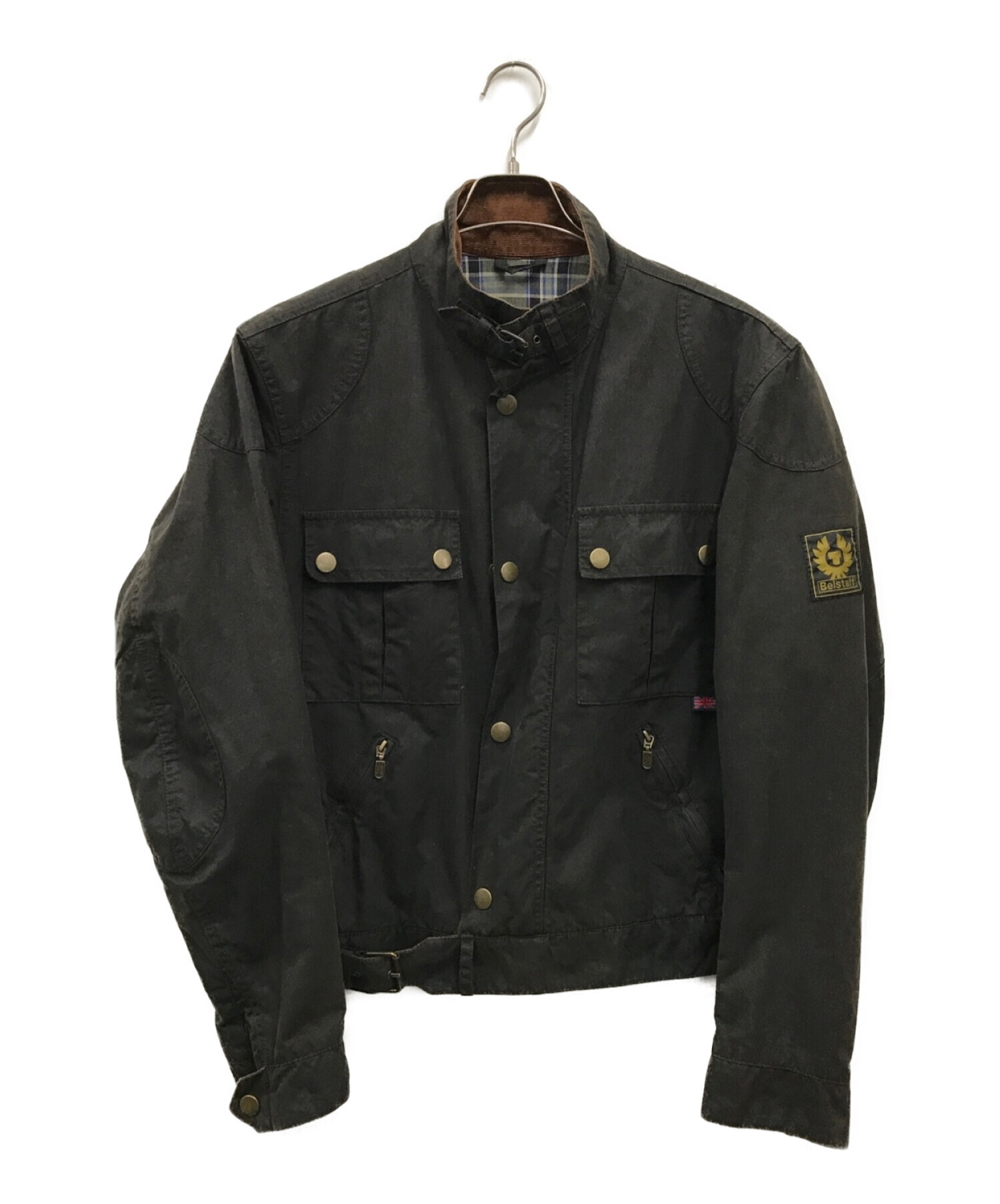 中古・古着通販】BELSTAFF (ベルスタッフ) オイルドジャケット グレー