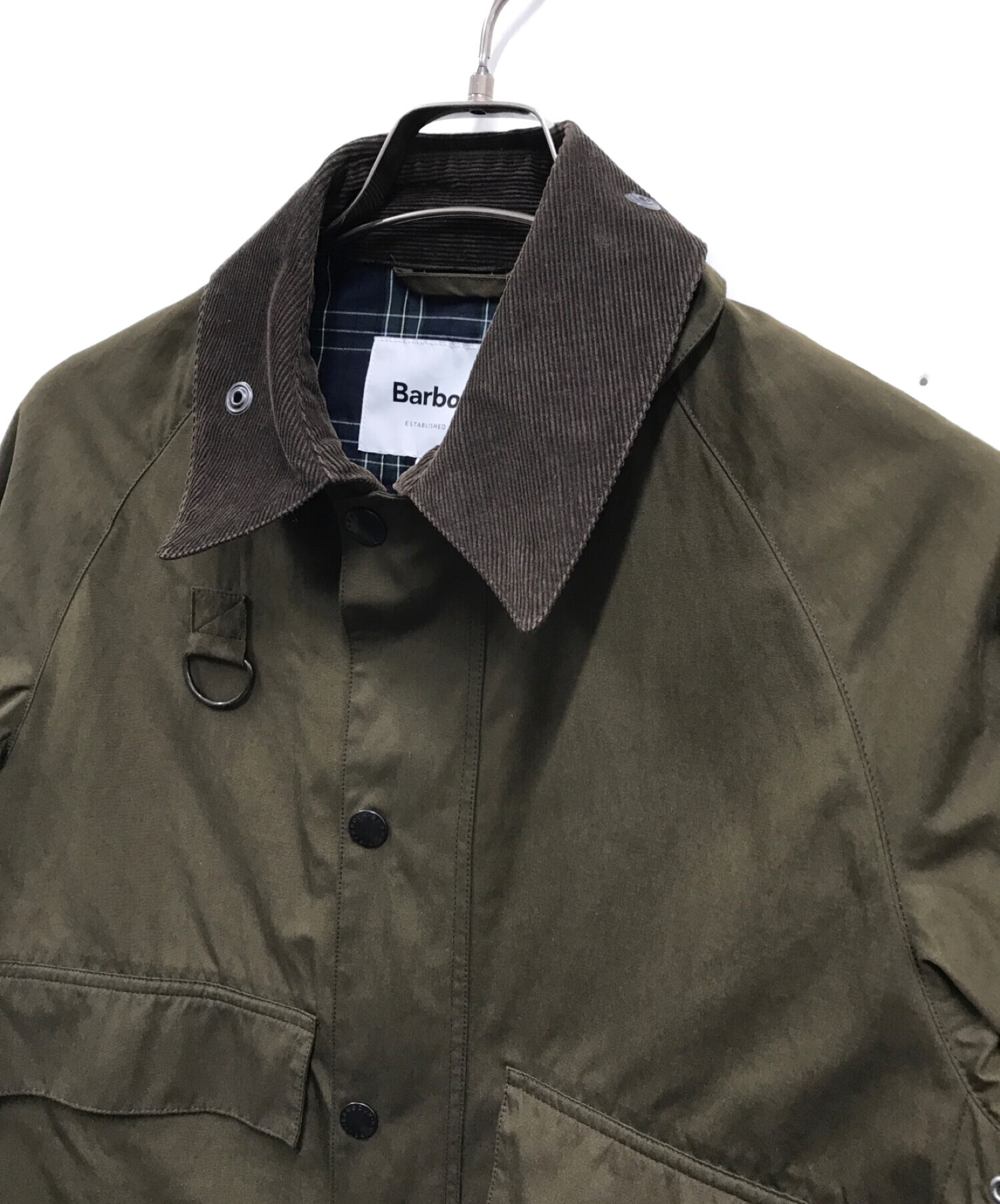 中古・古着通販】Barbour (バブアー) SPEY/2201227 オリーブ サイズ:M