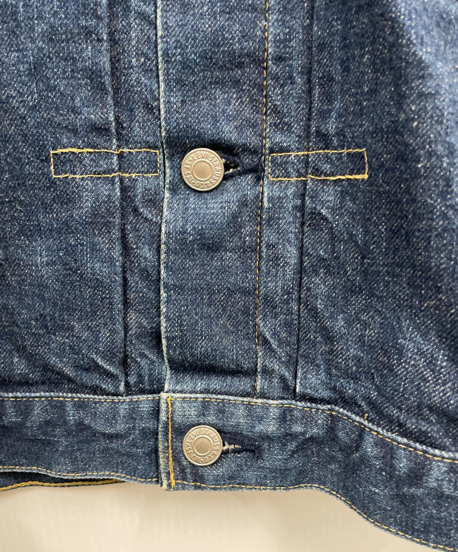 LEVI'S (リーバイス) 1st typeデニムジャケット/70502XX/ボタン裏 J02 /91年製 /復刻モデル インディゴ サイズ:40