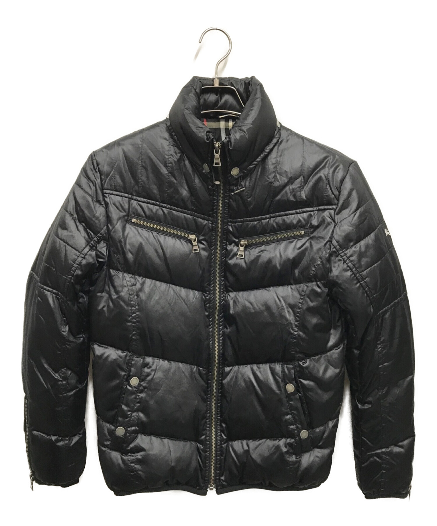 BURBERRY BLACK LABEL (バーバリーブラックレーベル) ダウンジャケット/BMP81-134-09 ブラック サイズ:Ｍ