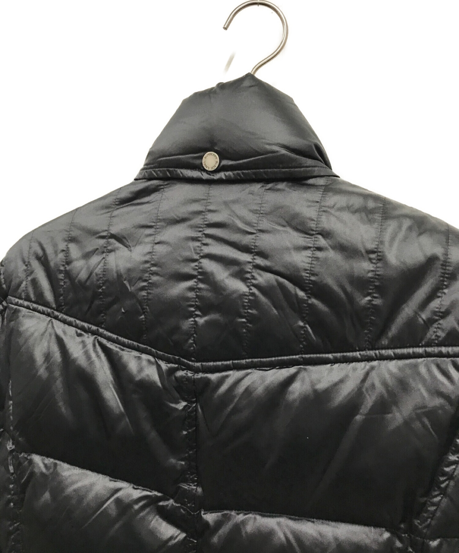 BURBERRY BLACK LABEL (バーバリーブラックレーベル) ダウンジャケット/BMP81-134-09 ブラック サイズ:Ｍ