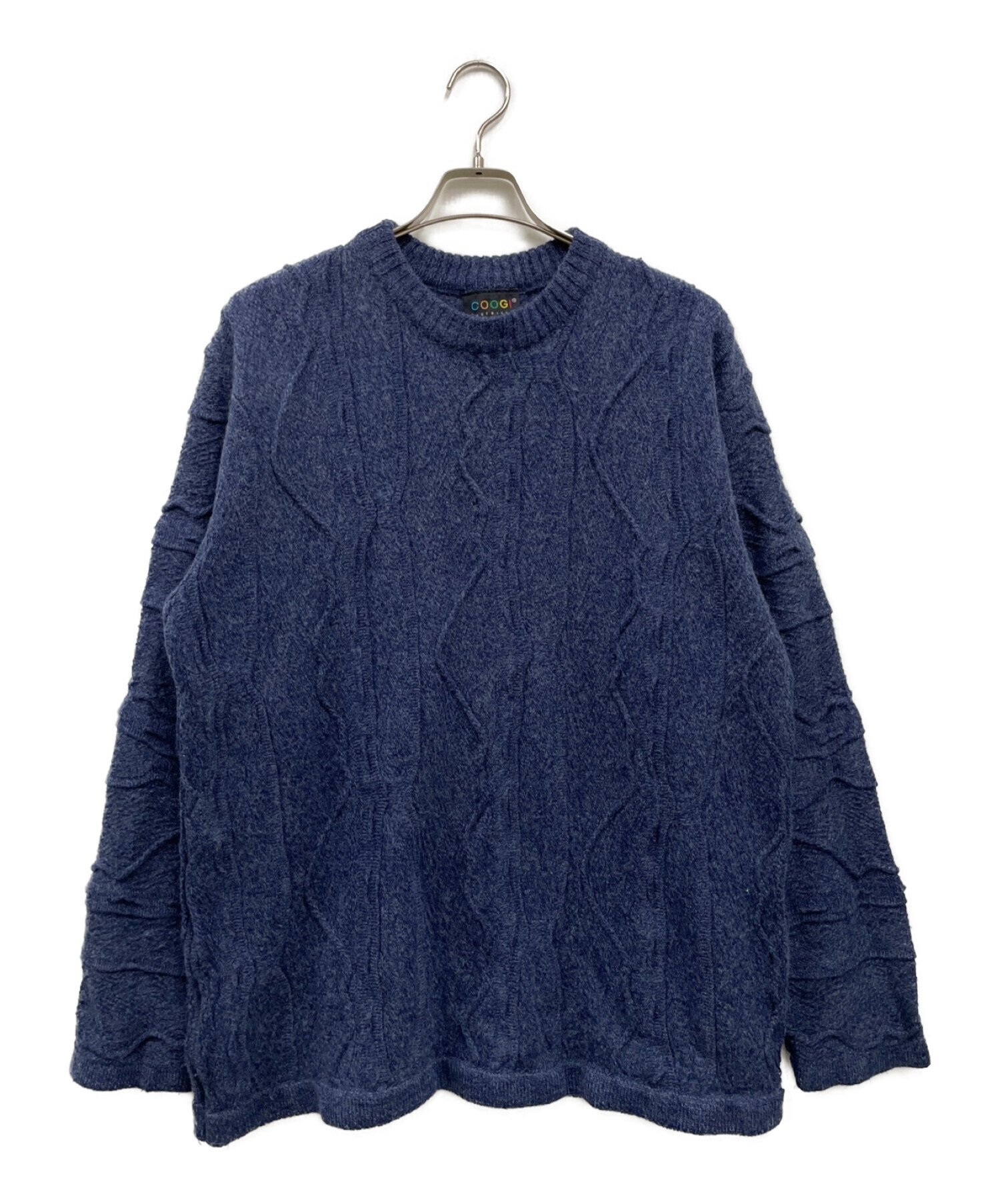 COOGI navy sweater クージー ネイビー セーターニット/セーター