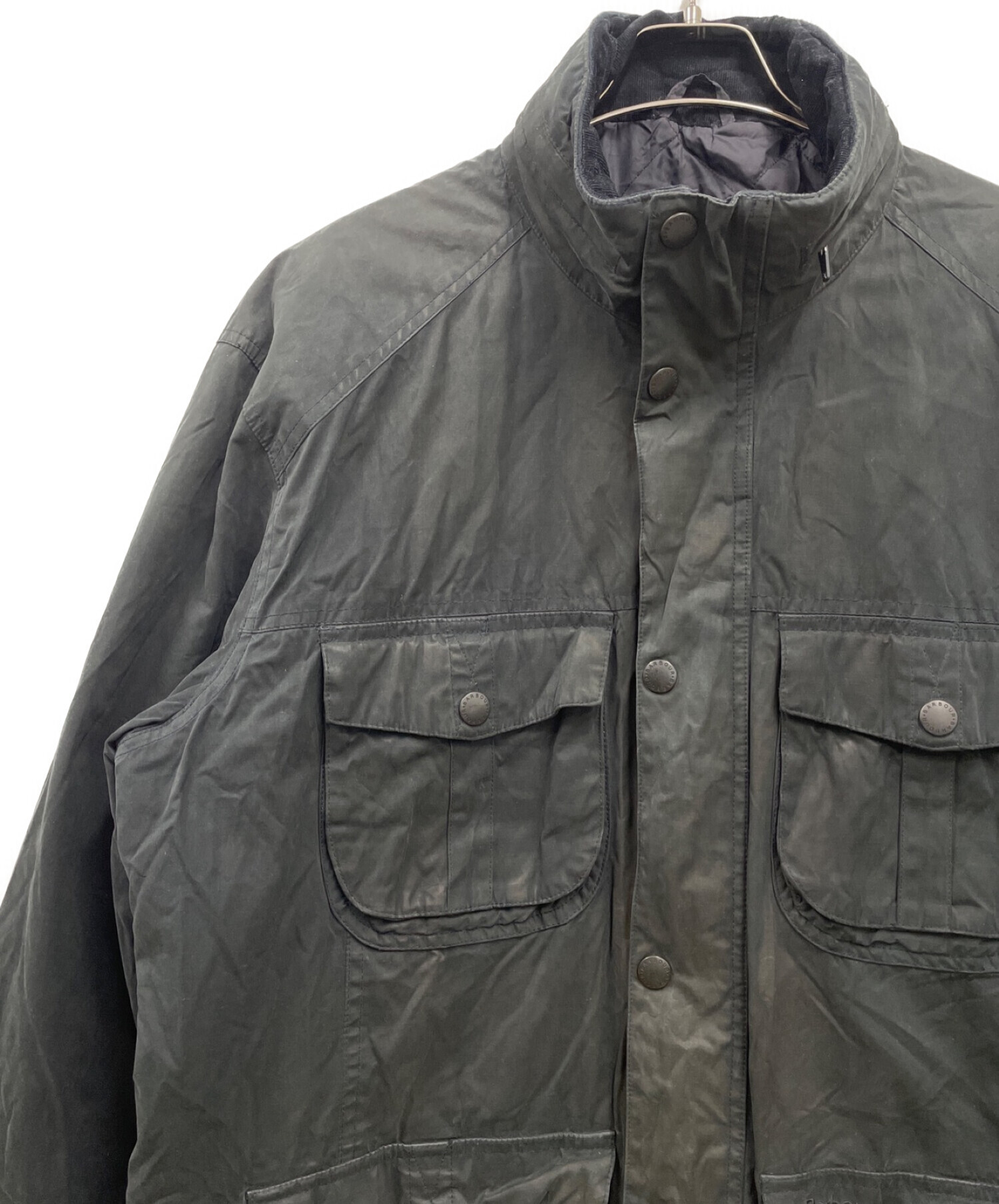 中古・古着通販】Barbour (バブアー) Winter Utility Wax Jacket/MWB0483 NY71 ブラック サイズ:XXL｜ブランド・古着通販  トレファク公式【TREFAC FASHION】スマホサイト