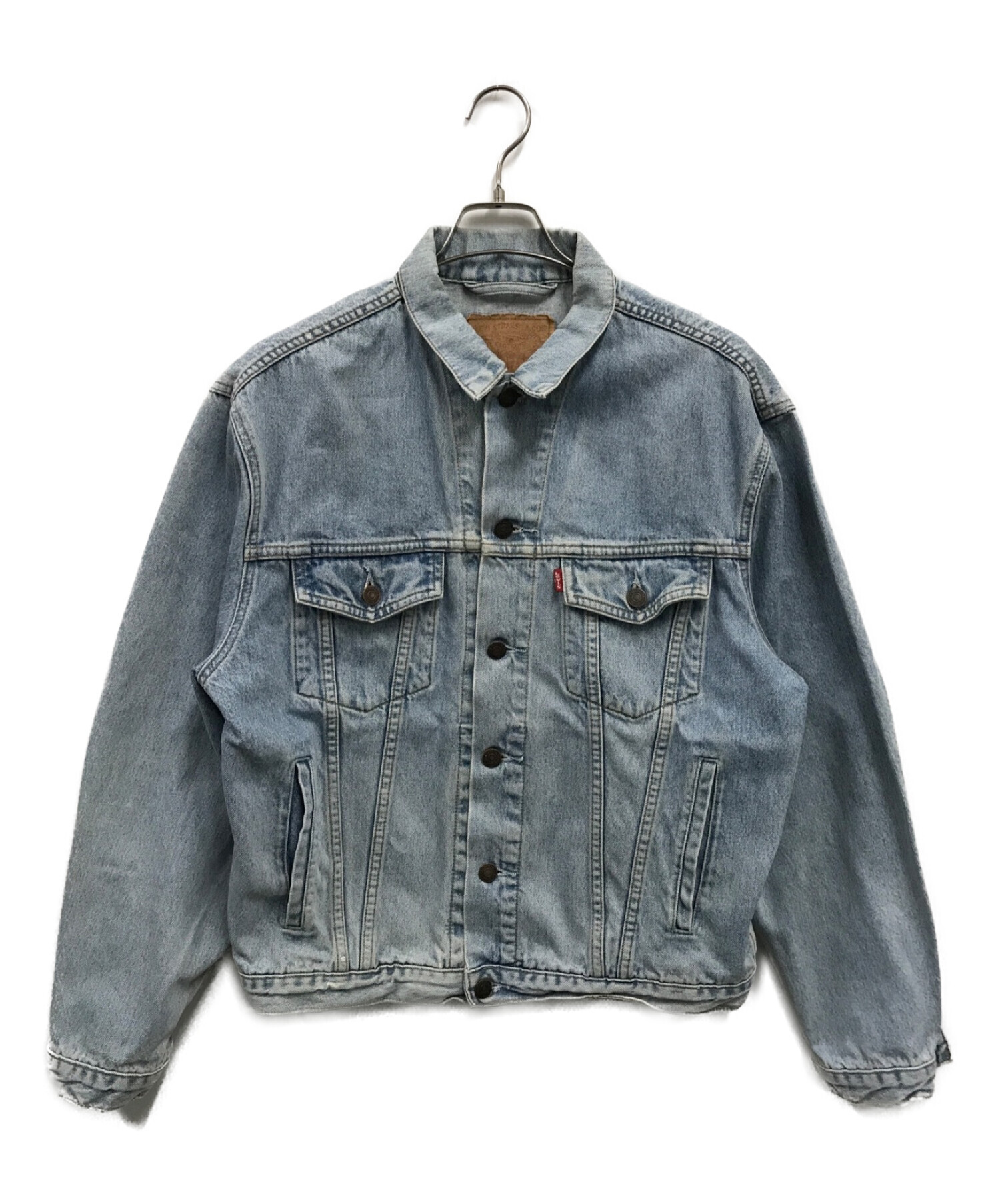 中古・古着通販】LEVI'S (リーバイス) デニムジャケット/デカパッチ 89