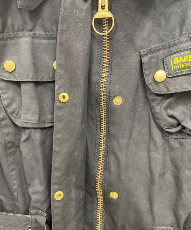 中古・古着通販】Barbour (バブアー) INTERNATIONAL/オイルドジャケット ブラック サイズ:14｜ブランド・古着通販  トレファク公式【TREFAC FASHION】スマホサイト