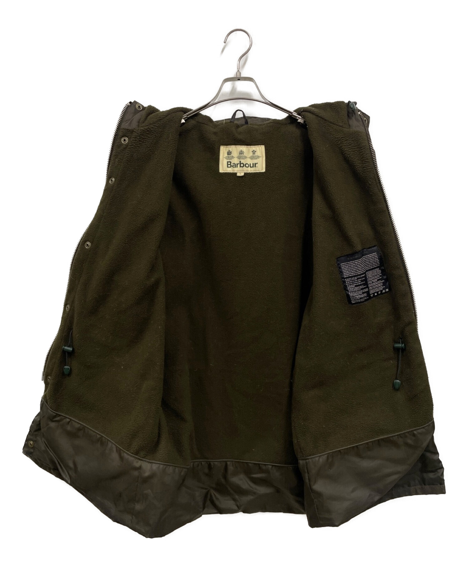 中古・古着通販】Barbour (バブアー) オイルドフーデッドコート カーキ サイズ:L｜ブランド・古着通販 トレファク公式【TREFAC  FASHION】スマホサイト