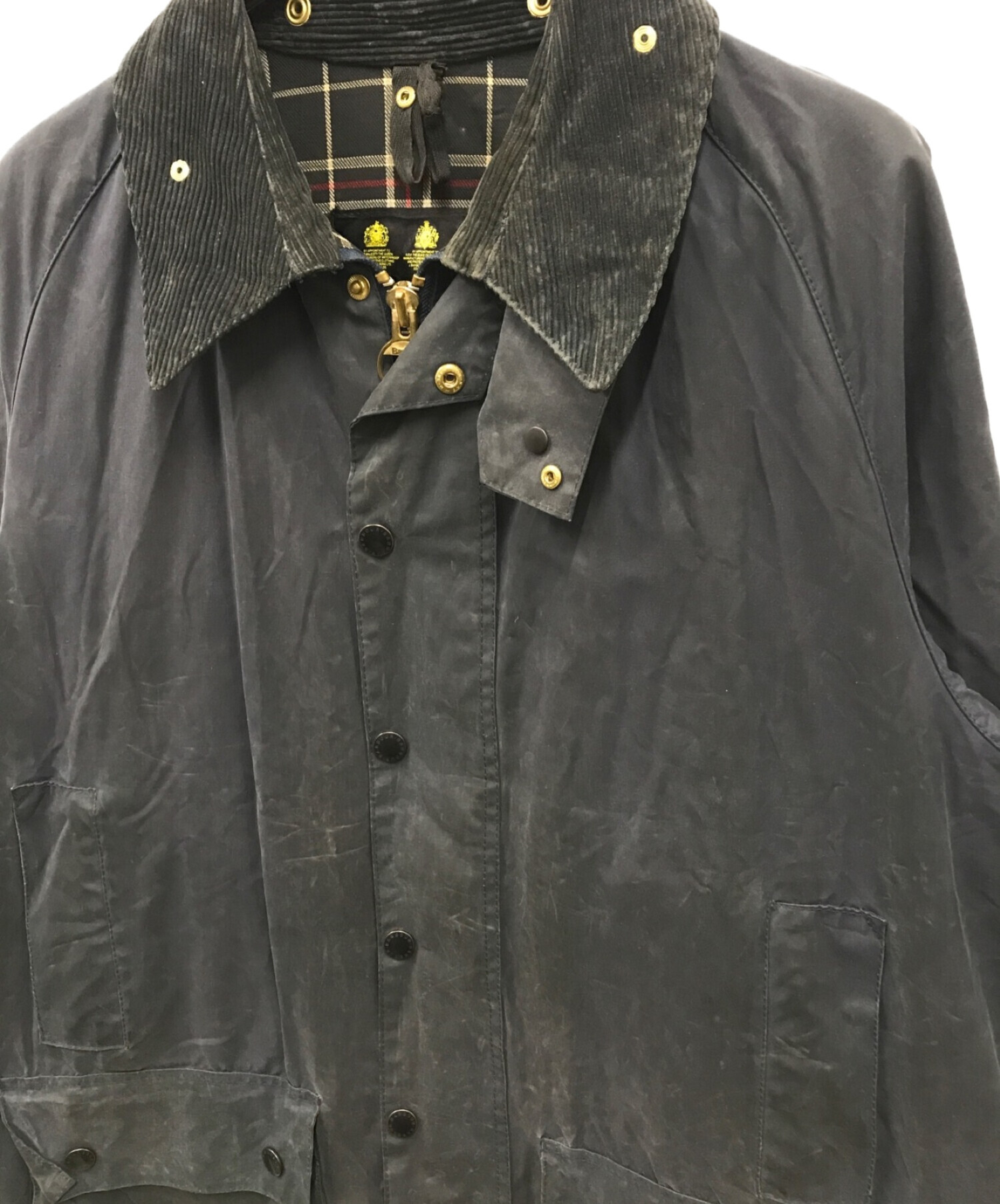 中古・古着通販】Barbour (バブアー) ジャケット ネイビー サイズ:C46 ｜ブランド・古着通販 トレファク公式【TREFAC  FASHION】スマホサイト