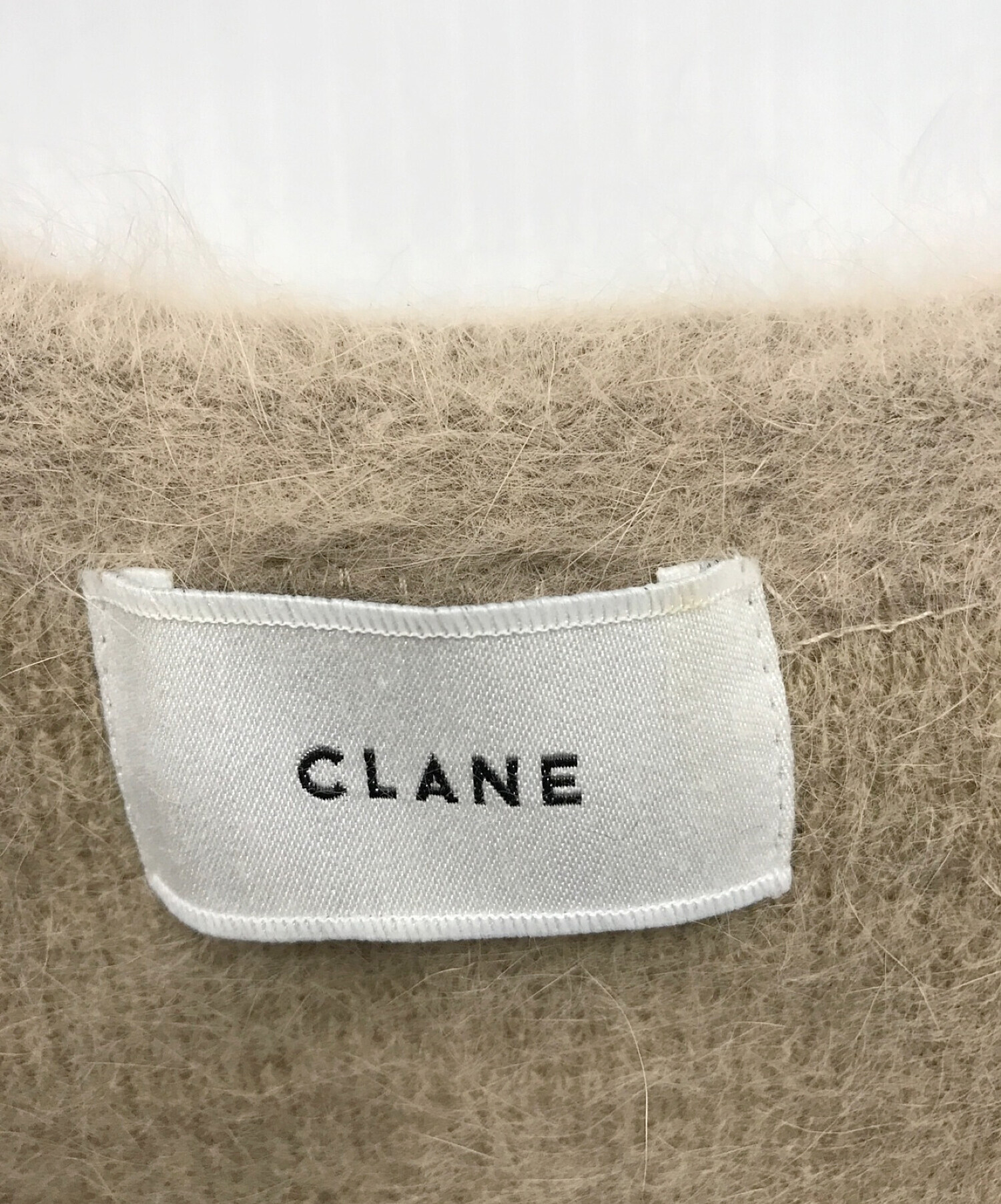 中古・古着通販】CLANE (クラネ) V NECK ANGOLA KNIT/11106-1222