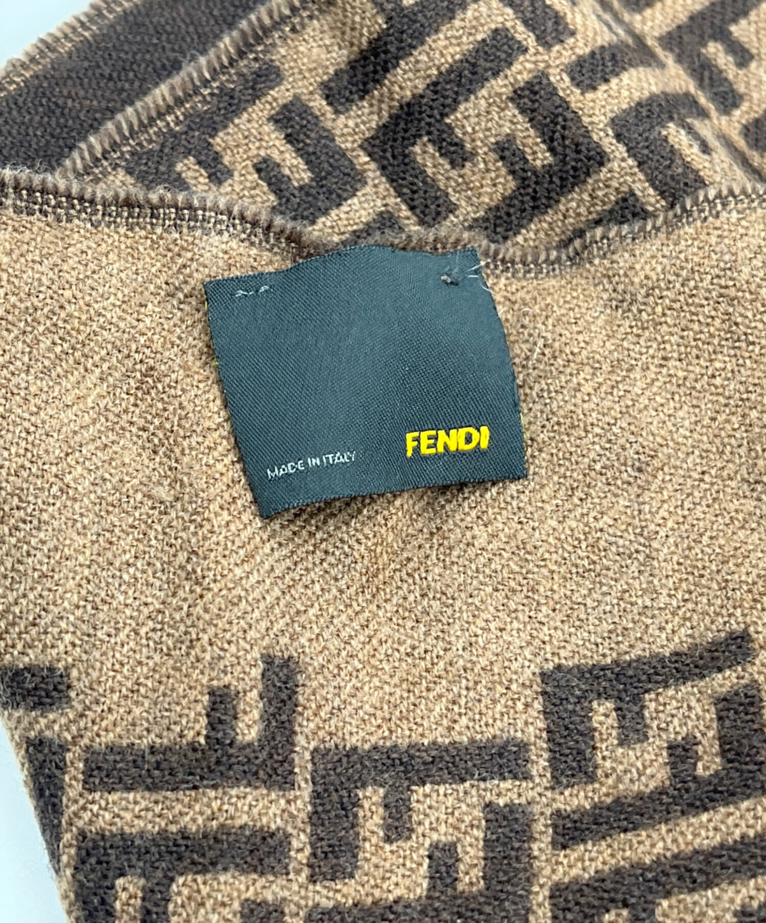 FENDI (フェンディ) マフラー/ストール ブラウン