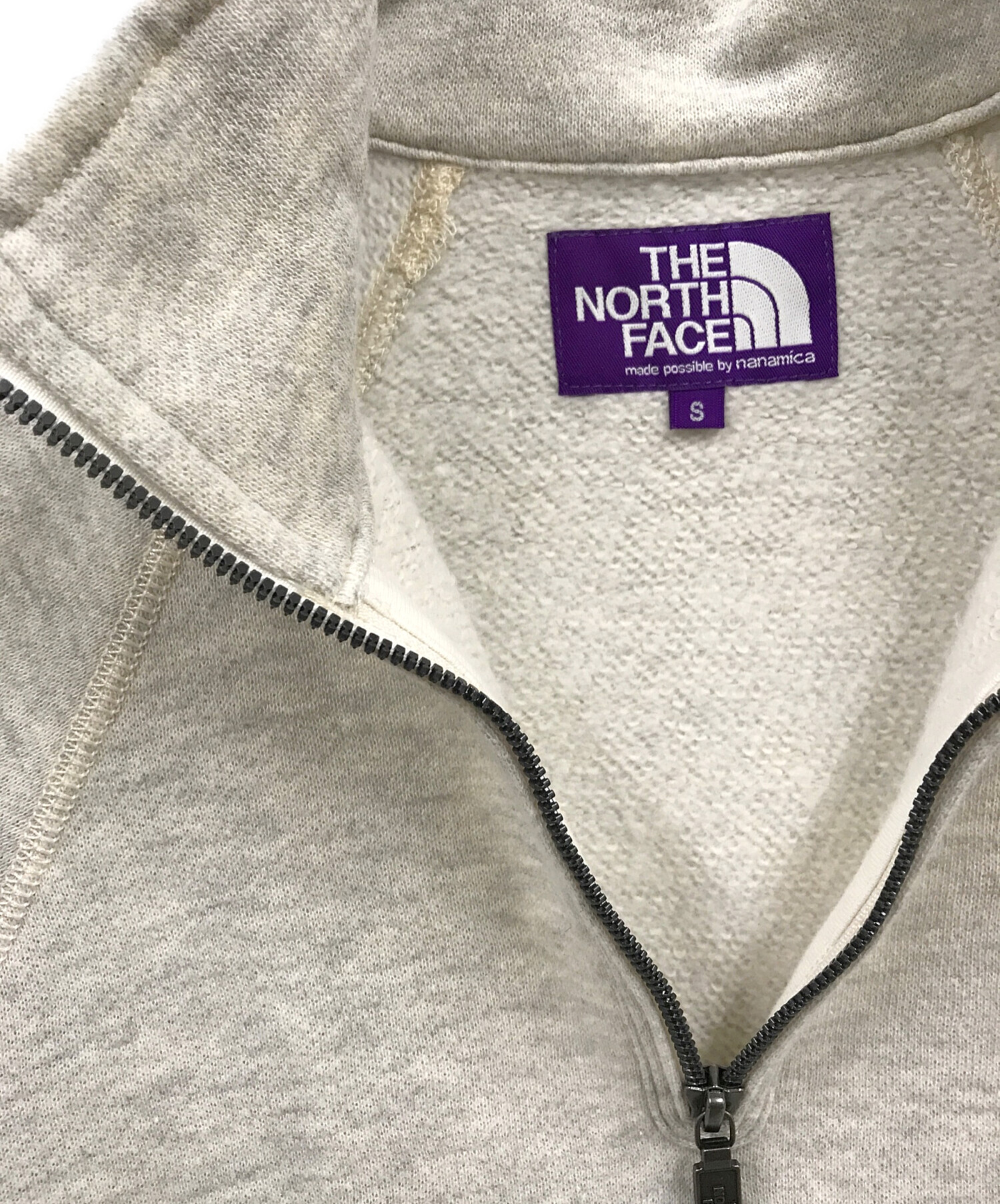 中古・古着通販】THE NORTHFACE PURPLELABEL (ザ・ノースフェイス パープルレーベル) ハイネックハーフジップスウェット/ NT6201N/ハーフジップ/スウェット/ハーフジップスウェット/NT6201N グレー サイズ:S｜ブランド・古着通販 トレファク公式【TREFAC  FASHION】スマホサイト