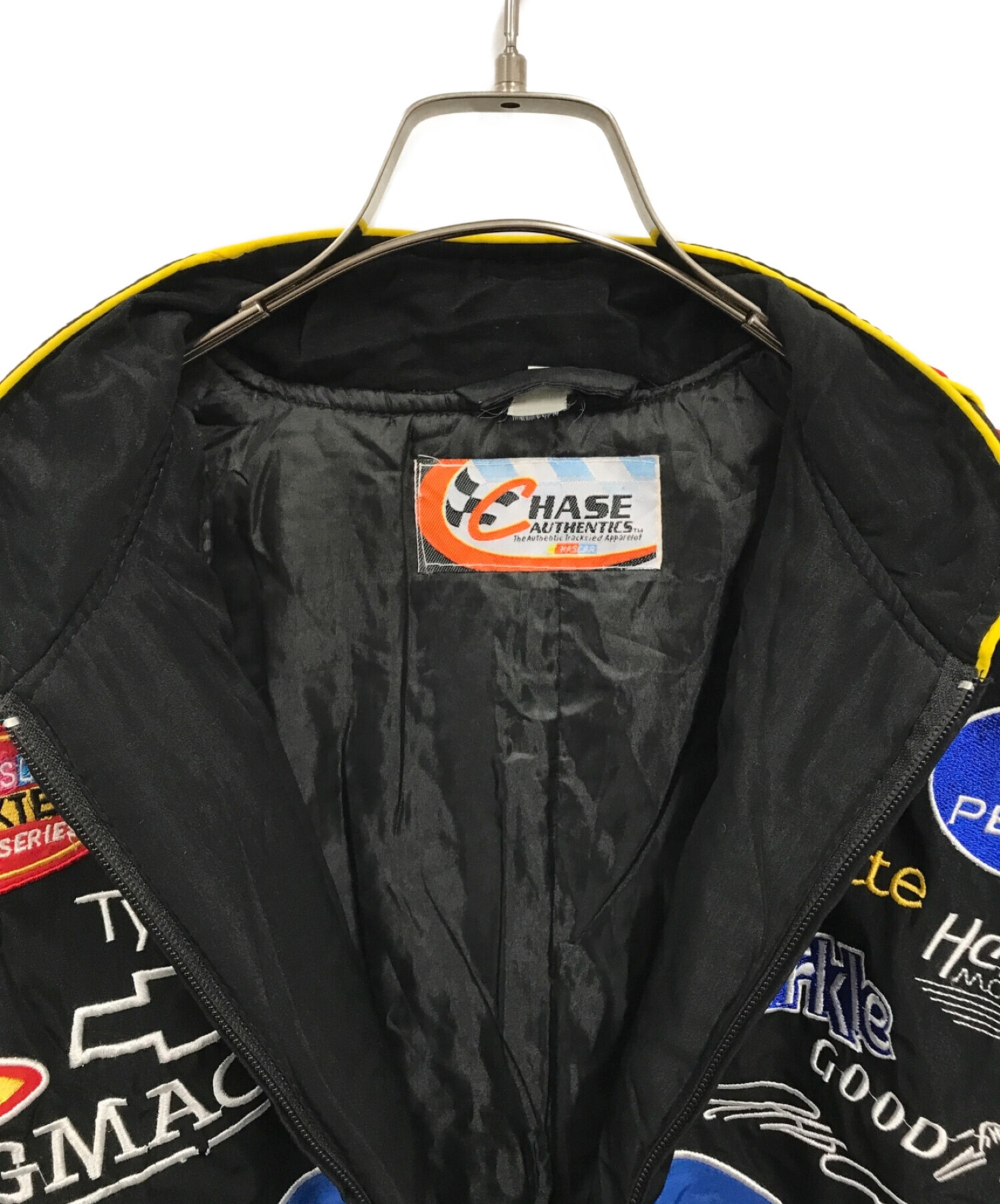 CHASE AUTHENTICSE NASCAR (チェイスオーセンティックナスカー) レーシングジャケット ブラック サイズ:XL