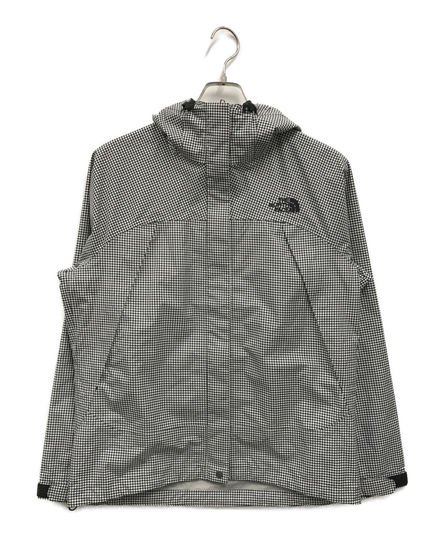 THE NORTH FACE (ザ ノース フェイス) マウンテンパーカー／NOVELTY DOT SHOT JACKET/NPW61221  ホワイト×ブラック サイズ:L