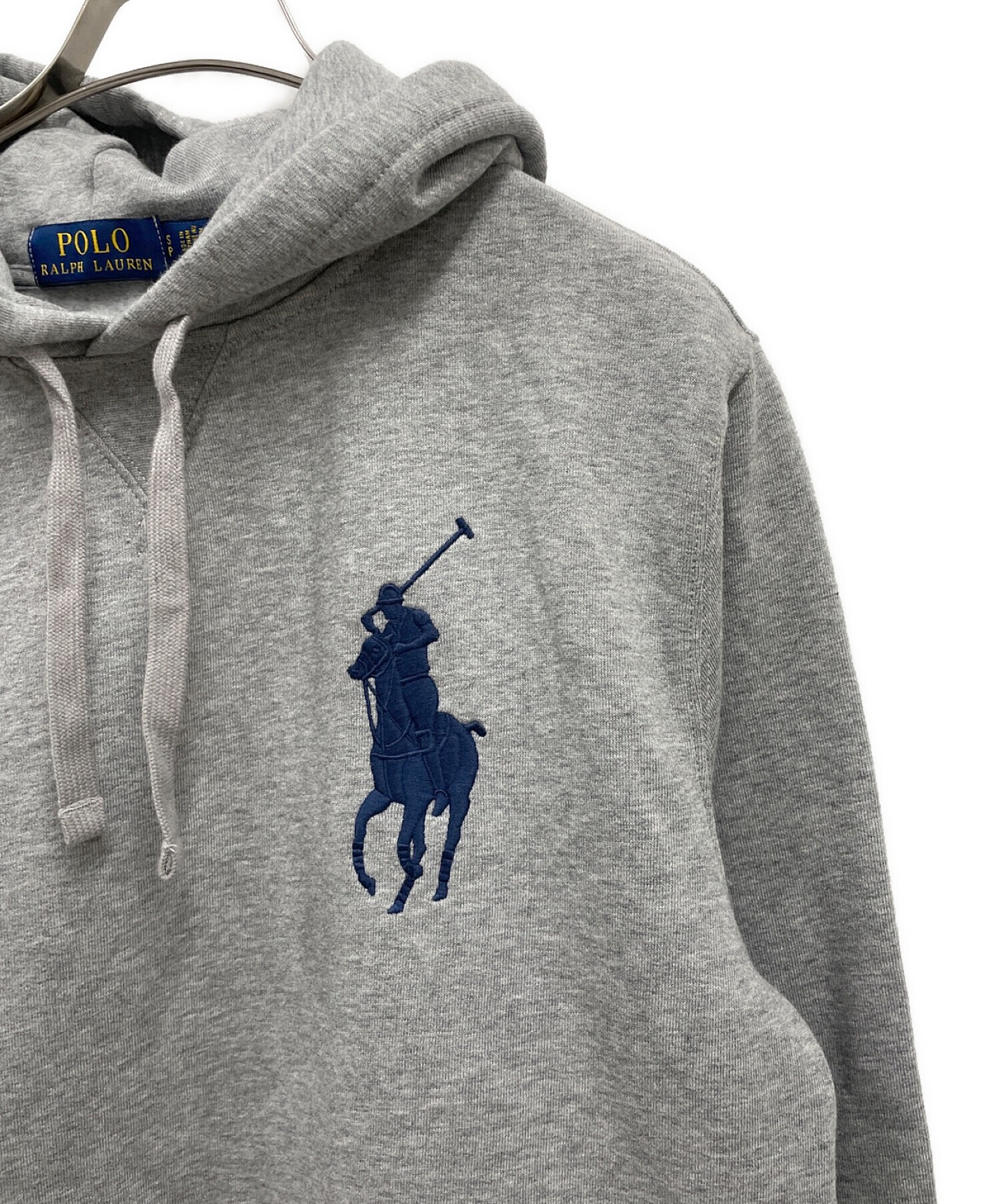 POLO RALPH LAUREN (ポロ・ラルフローレン) ロゴパーカー グレー サイズ:S