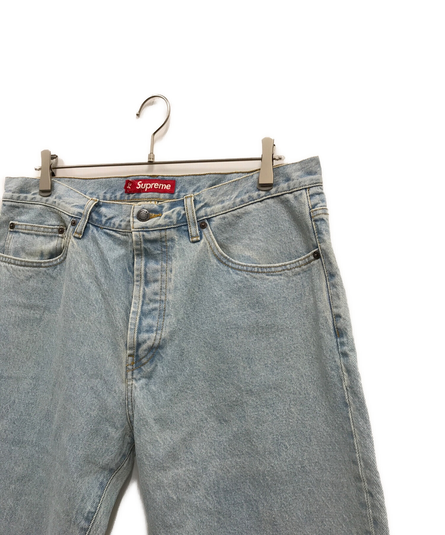 Supreme (シュプリーム) 23SS Washed Regular Jeans/デニムパンツ ブルー サイズ:34 未使用品