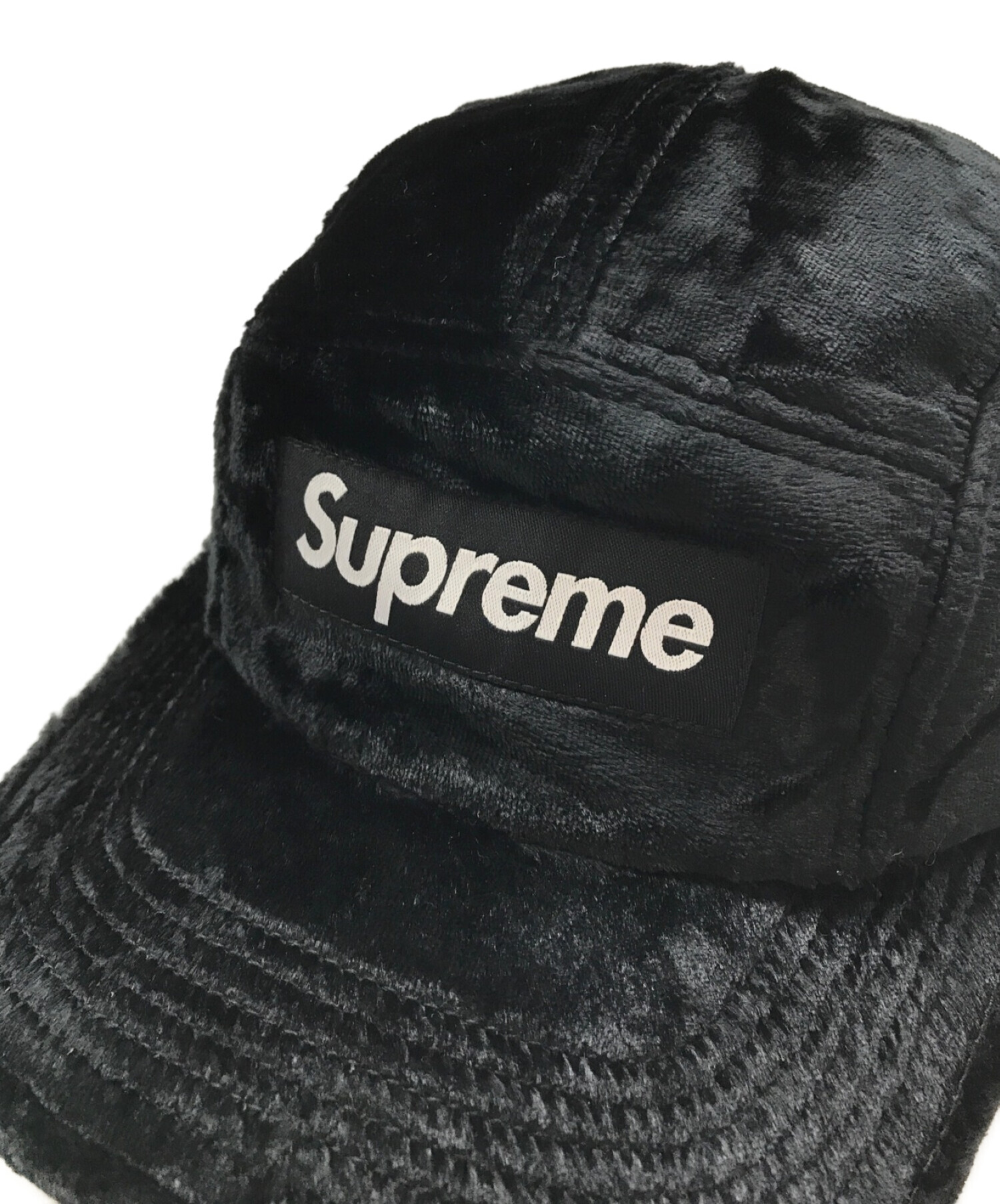 中古・古着通販】Supreme (シュプリーム) Crushed Velvet Camp Cap