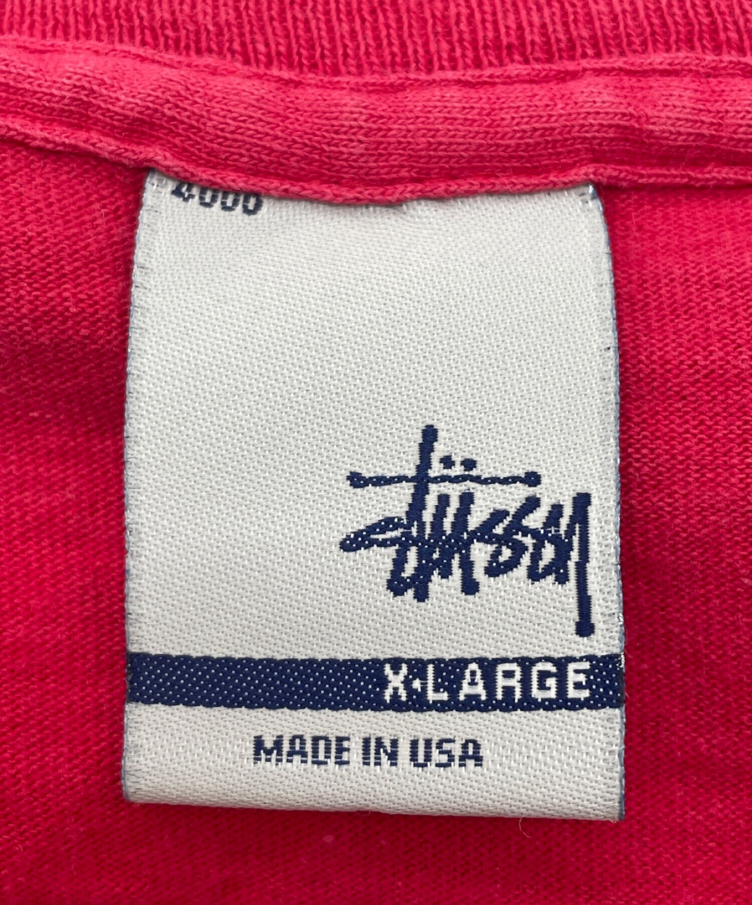 中古・古着通販】stussy (ステューシー) 90s-00sプリントTシャツ レッド サイズ:XL｜ブランド・古着通販 トレファク公式【TREFAC  FASHION】スマホサイト