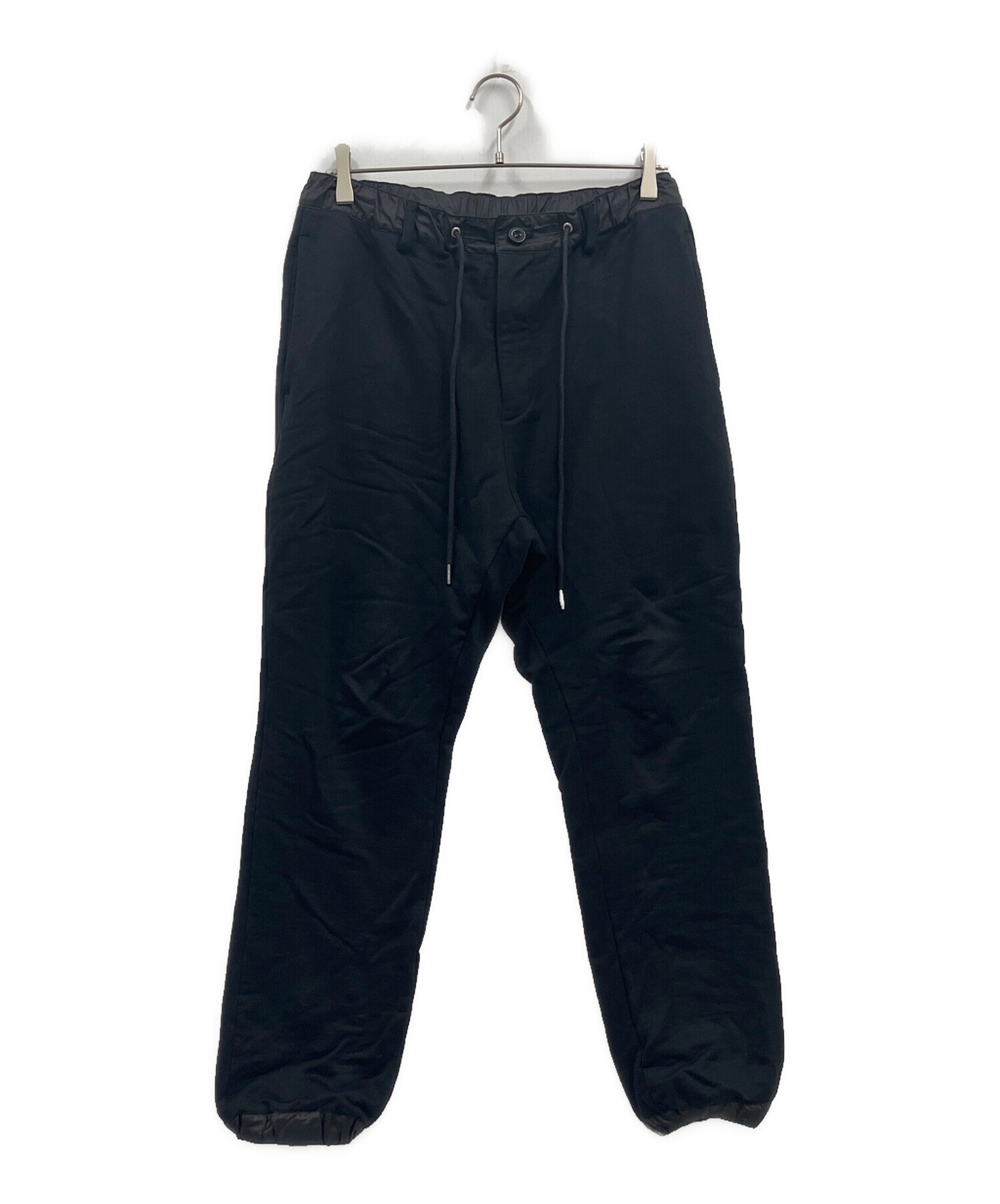 sacai (サカイ) s Sweat Jersey Pants/スウェットジャージーパンツ/スウェットパンツ/SCM-072/ブラック ブラック  サイズ:2