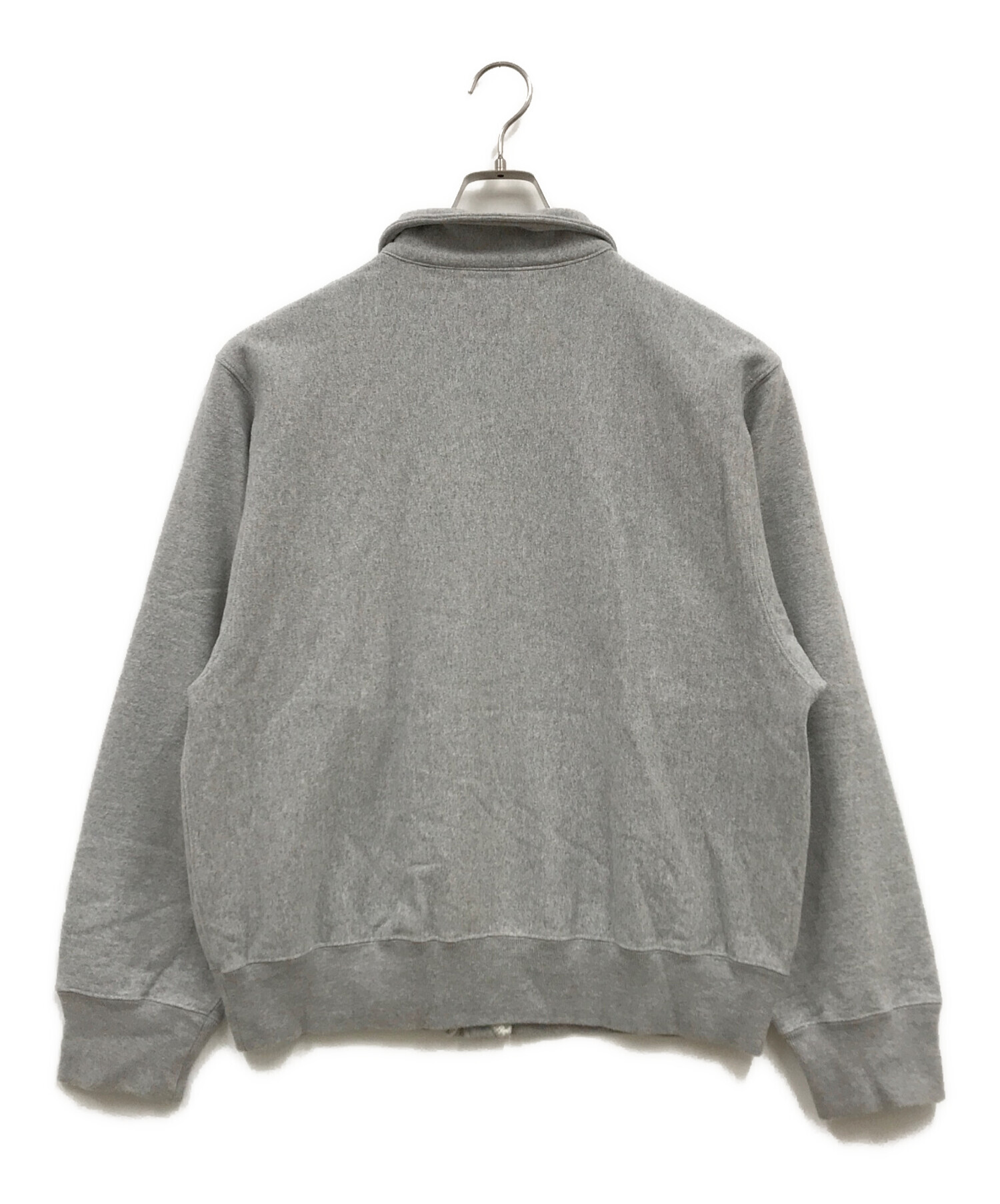 STANDARD JOURNAL (スタンダード ジャーナル) Snap sweat cardigan BY  NISHINO/スナップスウェットカーディガン/22070600400010/カーディガン グレー サイズ:Ｍ