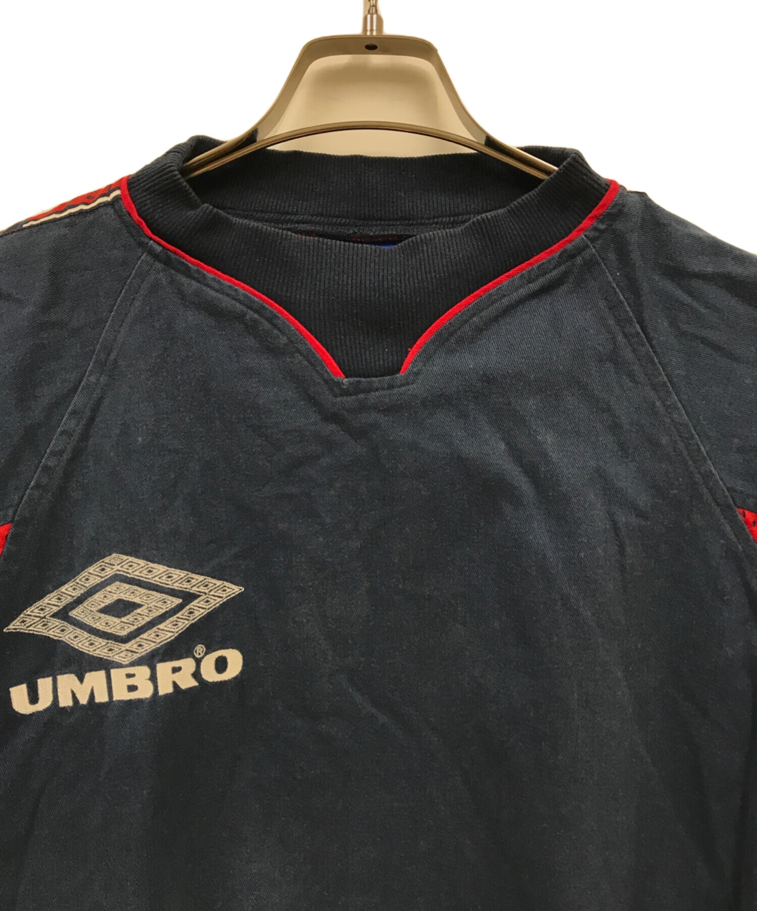 中古・古着通販】UMBRO (アンブロ) ドリルトッププルオーバー/ドリルトッププルオーバー/青タグ/90ｓ/90年代/スウェット ネイビー  サイズ:M｜ブランド・古着通販 トレファク公式【TREFAC FASHION】スマホサイト