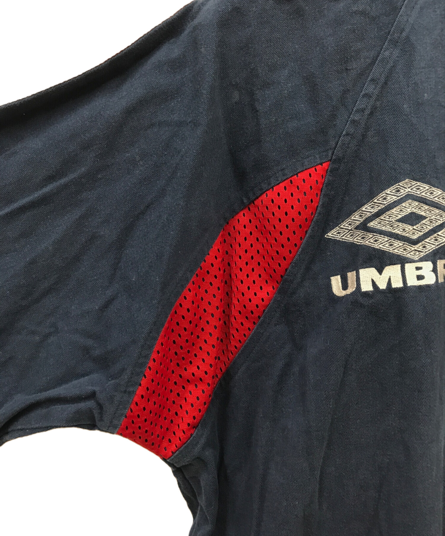 中古・古着通販】UMBRO (アンブロ) ドリルトッププルオーバー/ドリルトッププルオーバー/青タグ/90ｓ/90年代/スウェット ネイビー  サイズ:M｜ブランド・古着通販 トレファク公式【TREFAC FASHION】スマホサイト