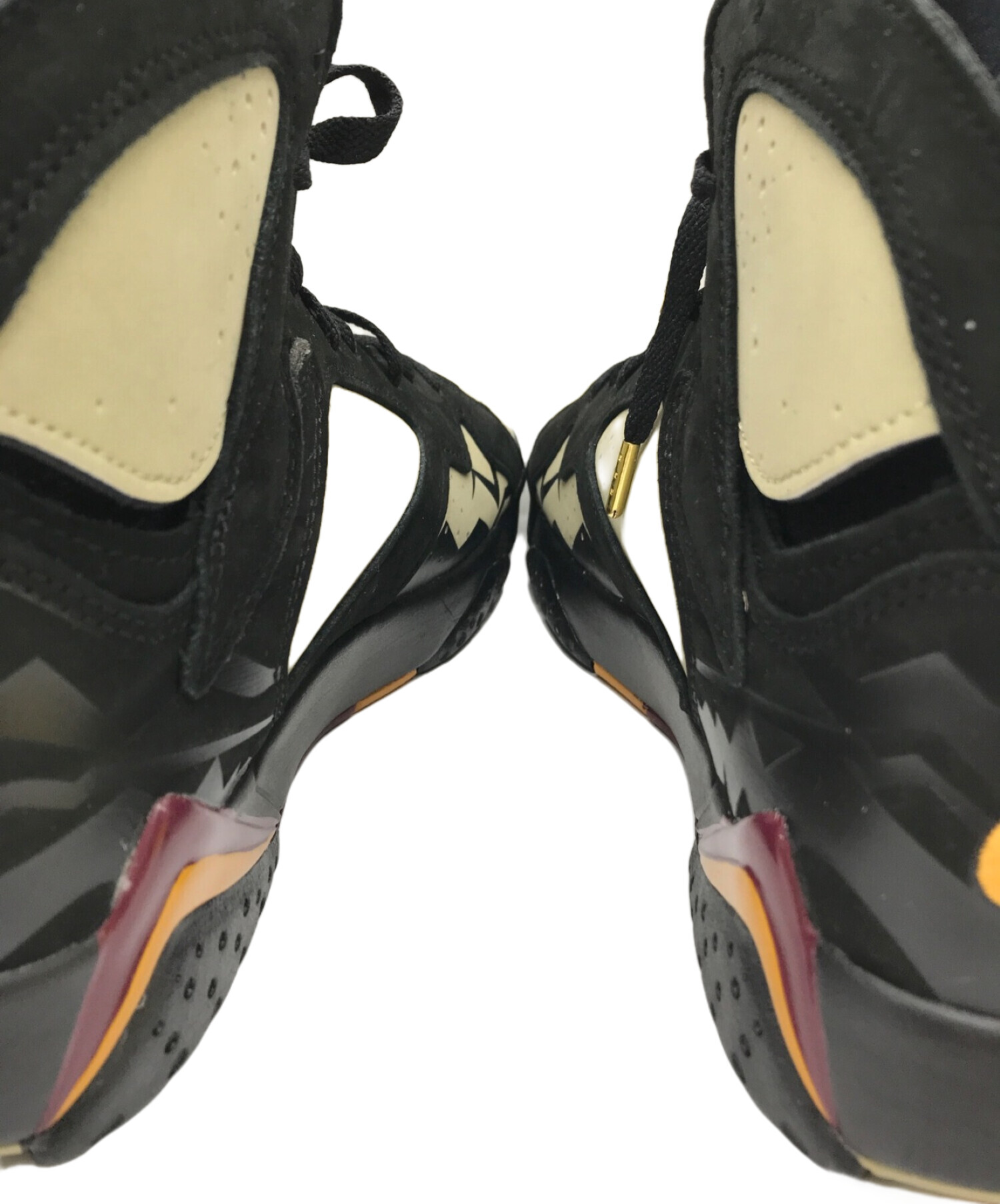 中古・古着通販】NIKE (ナイキ) エアジョーダン 7 レトロ/AIR JORDAN 7 RETRO SE BLACK/CHERRYWOOD  カーキ×ブラック×イエロー サイズ:28 未使用品｜ブランド・古着通販 トレファク公式【TREFAC FASHION】スマホサイト