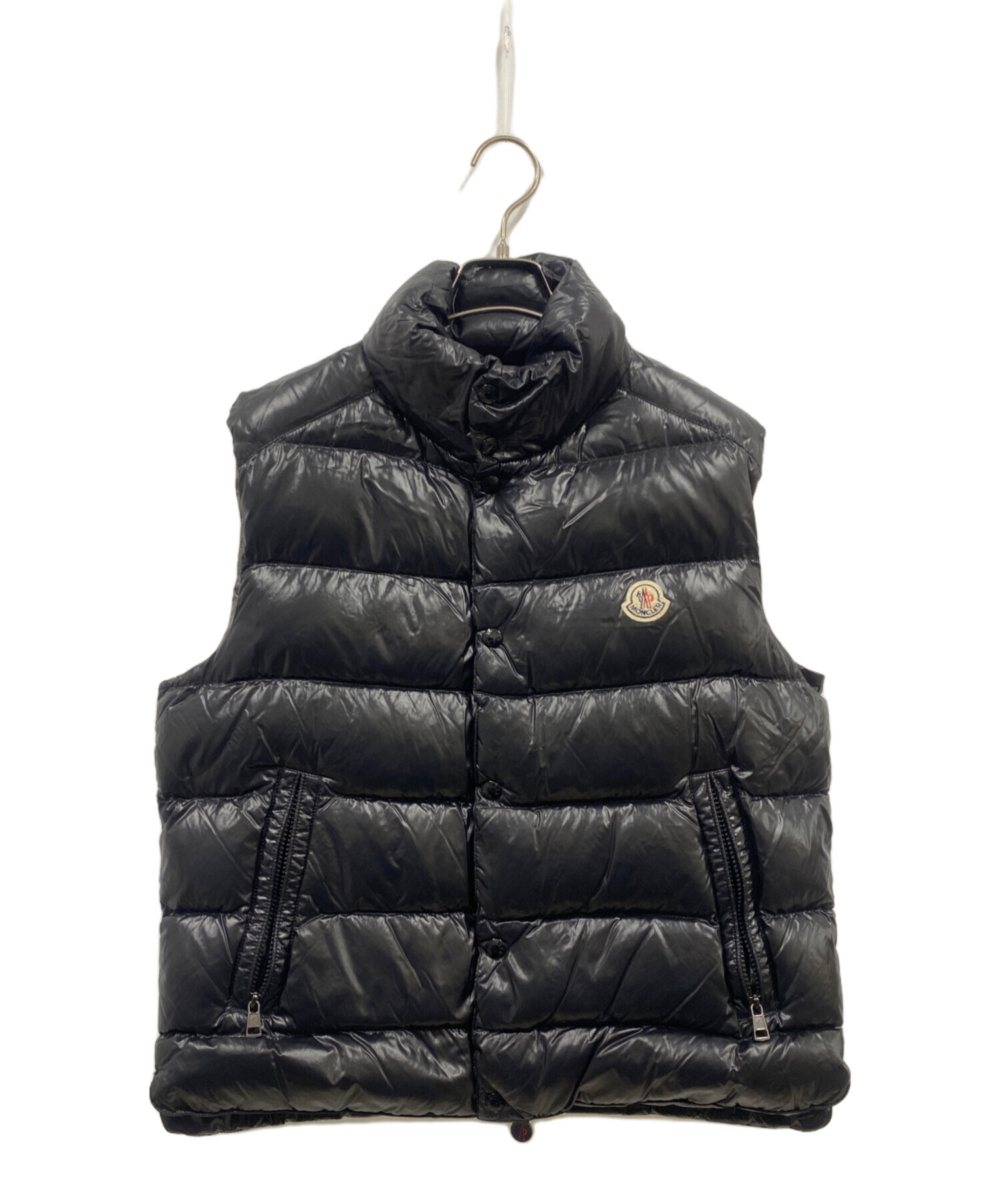 中古・古着通販】MONCLER (モンクレール) TIB GILET/ダウンベスト/並行品 ブラック サイズ:2｜ブランド・古着通販  トレファク公式【TREFAC FASHION】スマホサイト