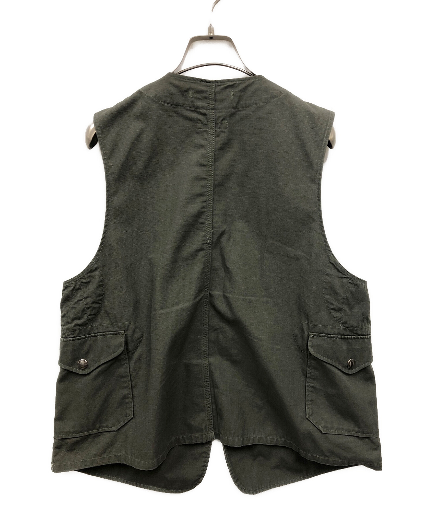 Engineered Garments (エンジニアド ガーメンツ) Upland Vest オリーブ サイズ:M