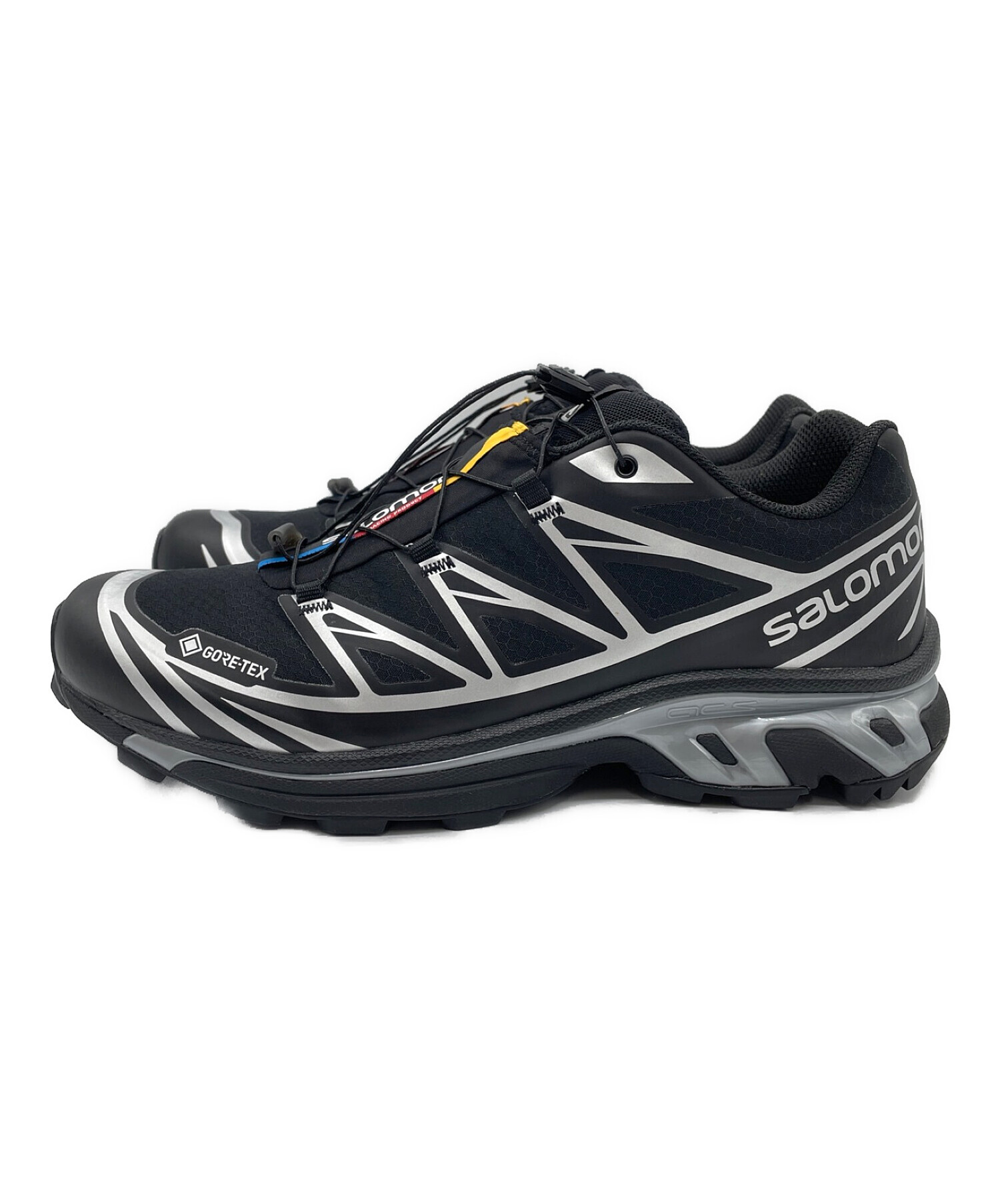 SALOMON (サロモン) XT-6 GTX/トレイルランスニーカー ブラック×シルバー サイズ:28cm