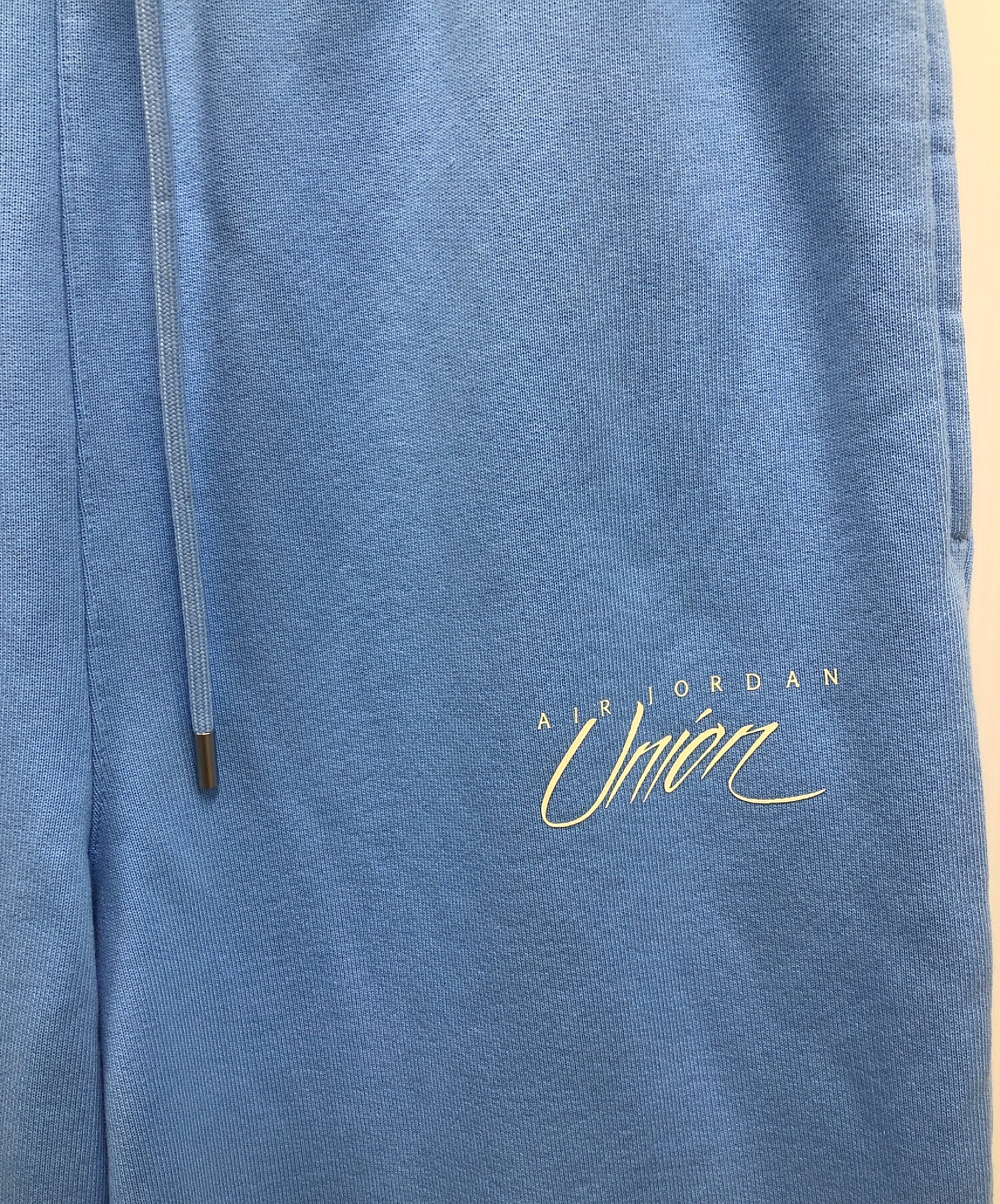 JORDAN (ジョーダン) UNION (ユニオン) Fleece Pant/スウェットパンツ スカイブルー サイズ:Ｌ 未使用品